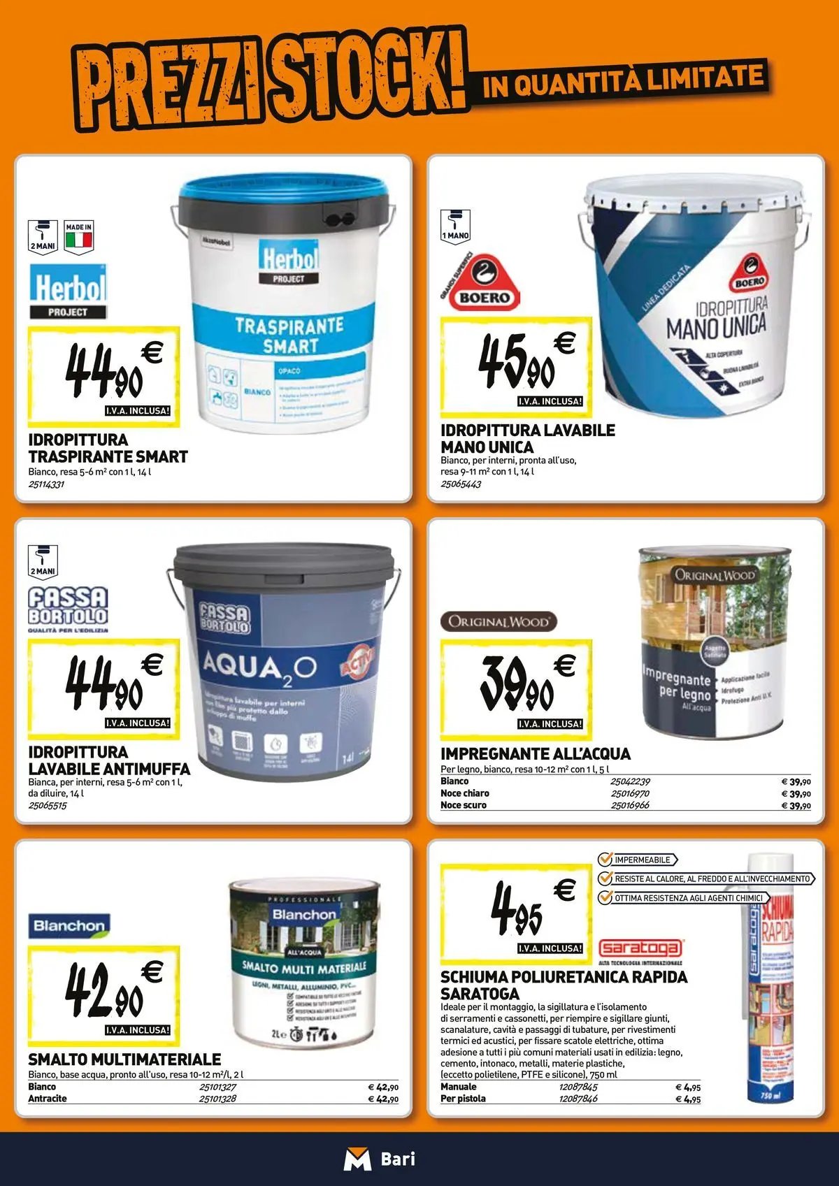 TECNOMAT - Straordinari prezzi stock!