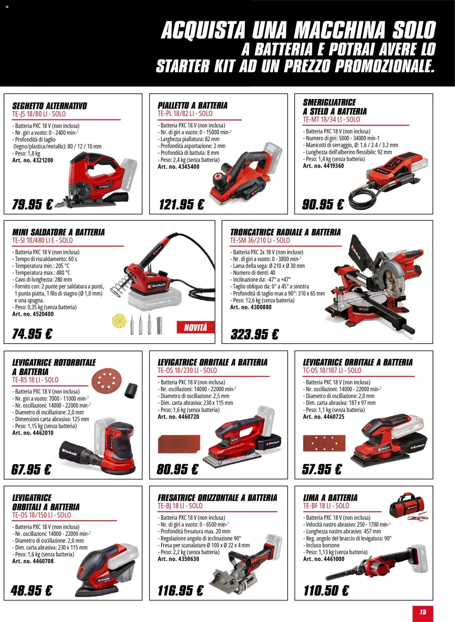 Volantino Einhell	 (2026-02-02 - 2026-05-31)