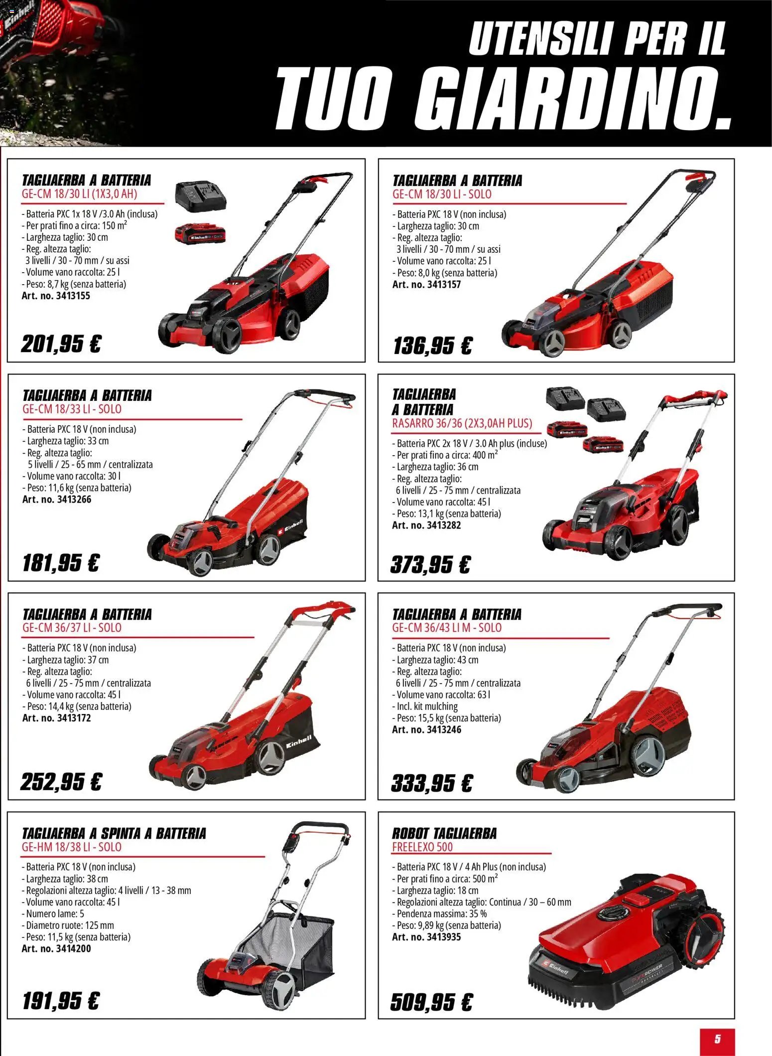 Volantino Einhell	 (2026-02-02 - 2026-05-31)