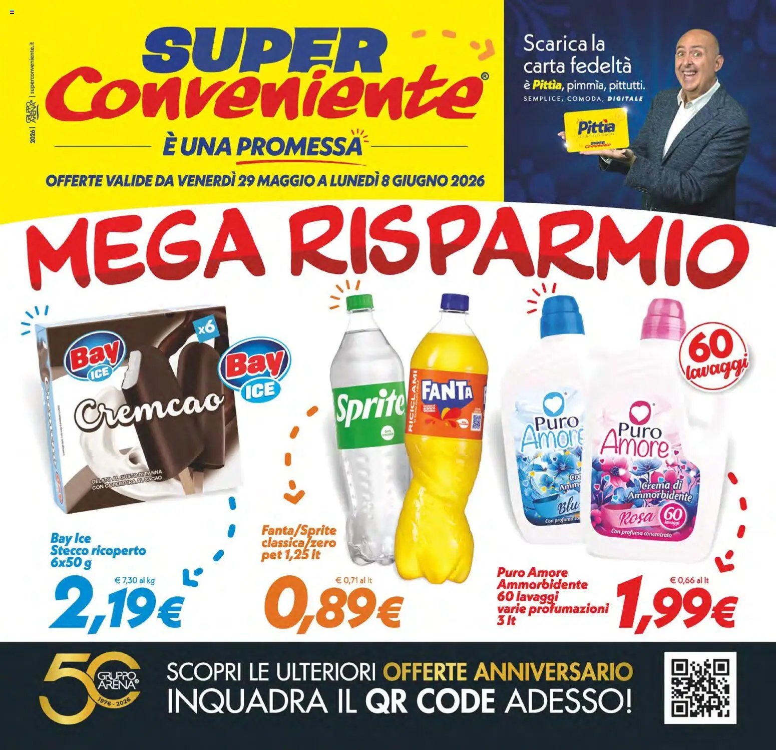 SuperConveniente volantino Messina, Siracusa, Palermo