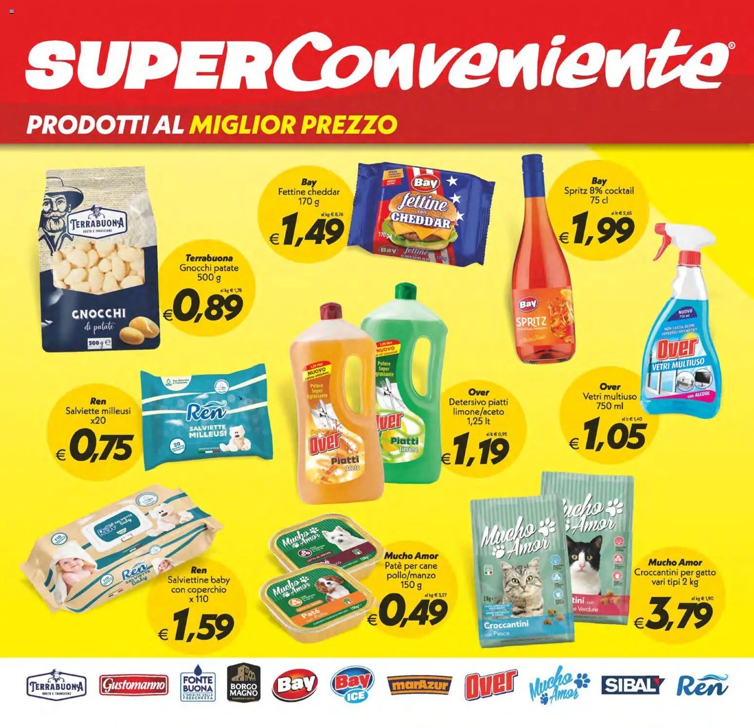 SuperConveniente volantino Messina, Siracusa, Palermo
