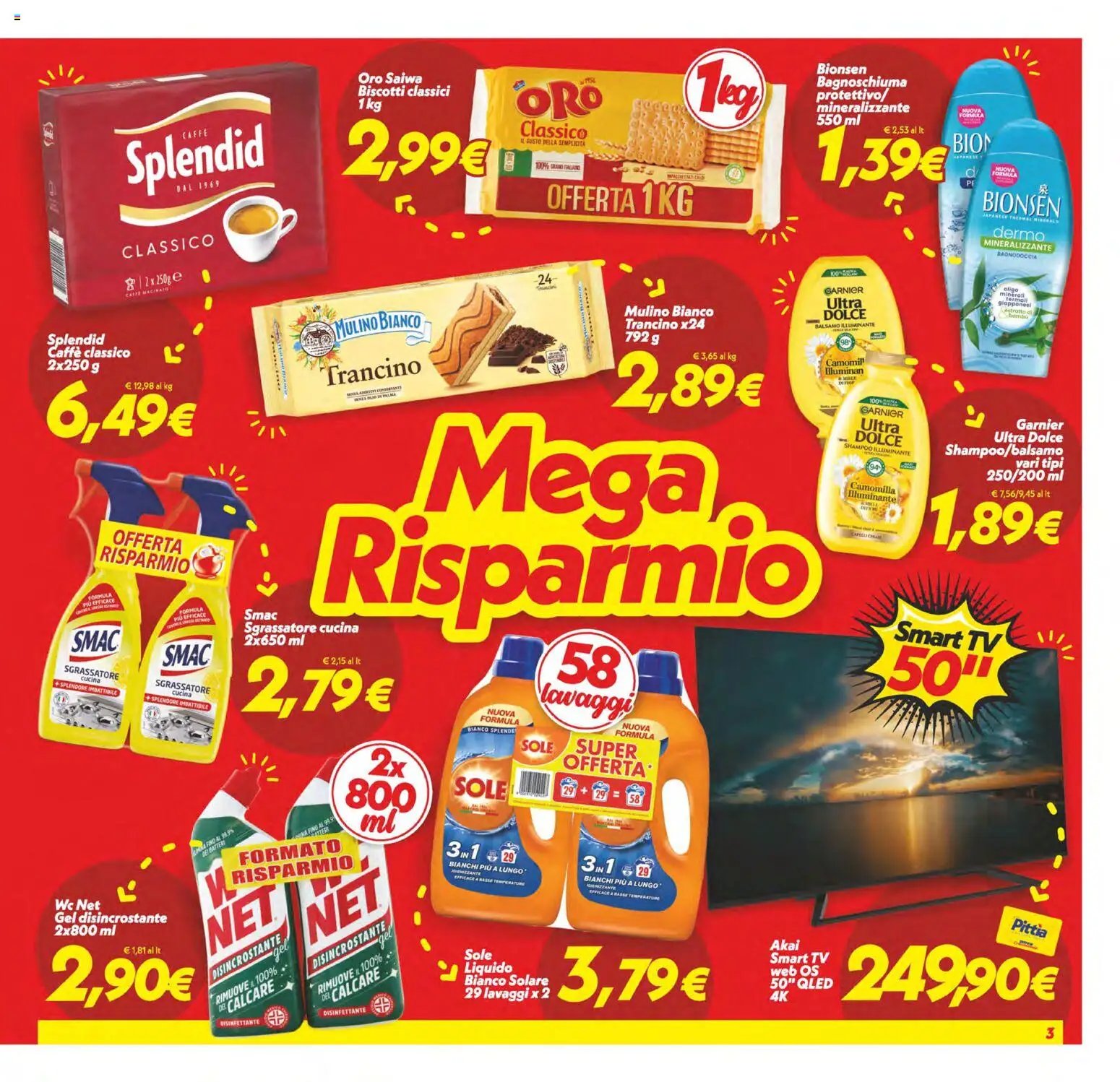 SuperConveniente volantino Messina, Siracusa, Palermo