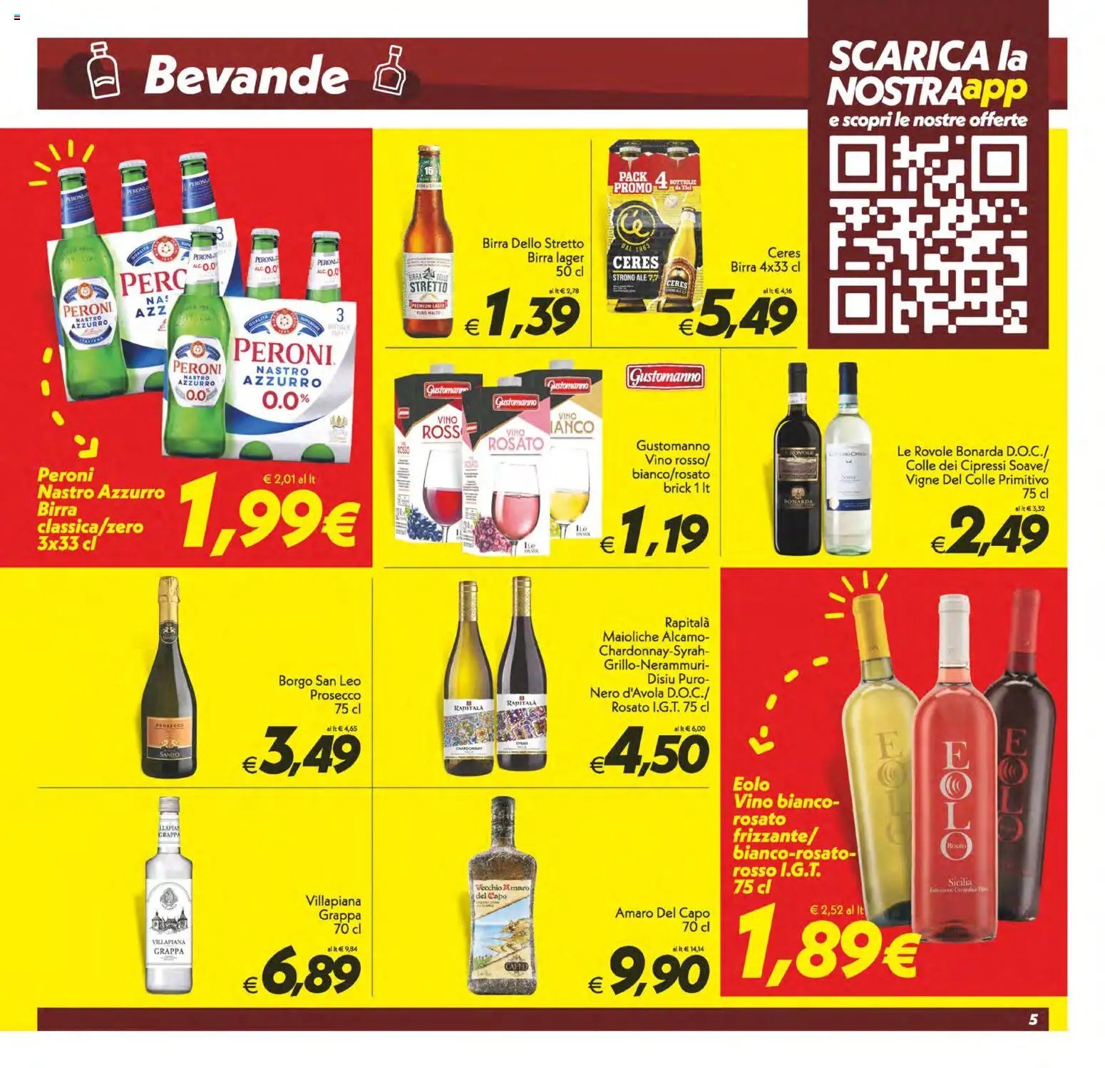 SuperConveniente volantino Messina, Siracusa, Palermo