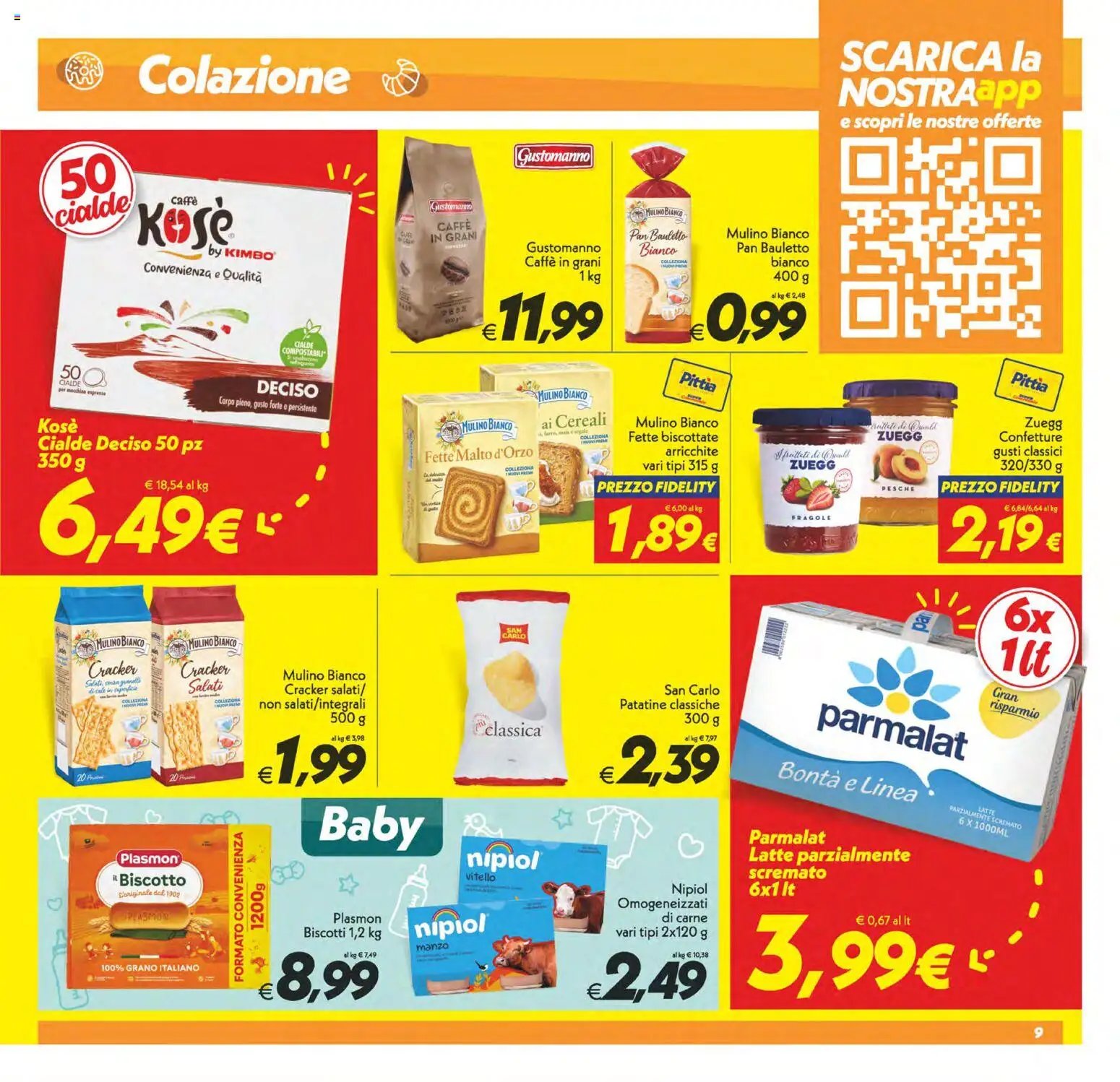 SuperConveniente volantino Messina, Siracusa, Palermo