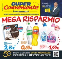 SuperConveniente volantino Messina, Siracusa, Palermo