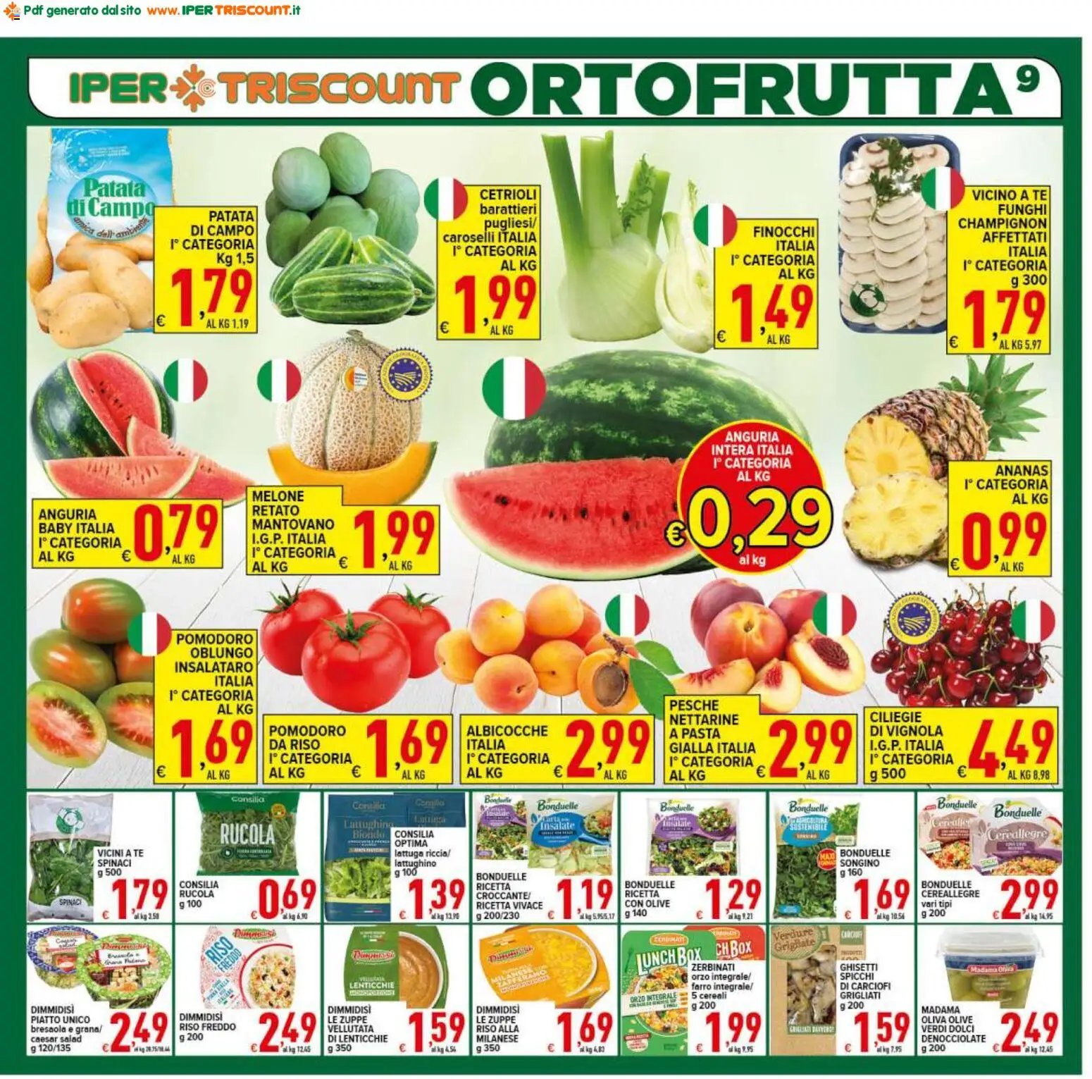 Ipertriscount volantino
