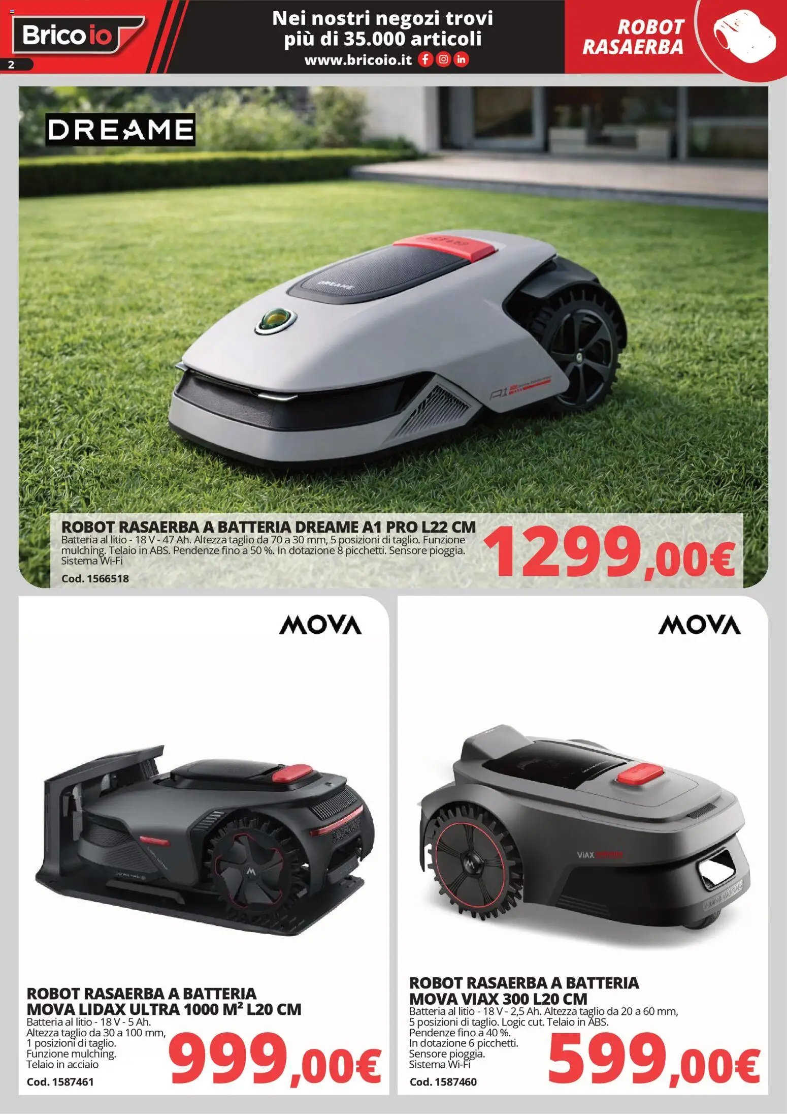 Brico io volantino Macchine da giardino (2026-03-30 - 2026-08-31)