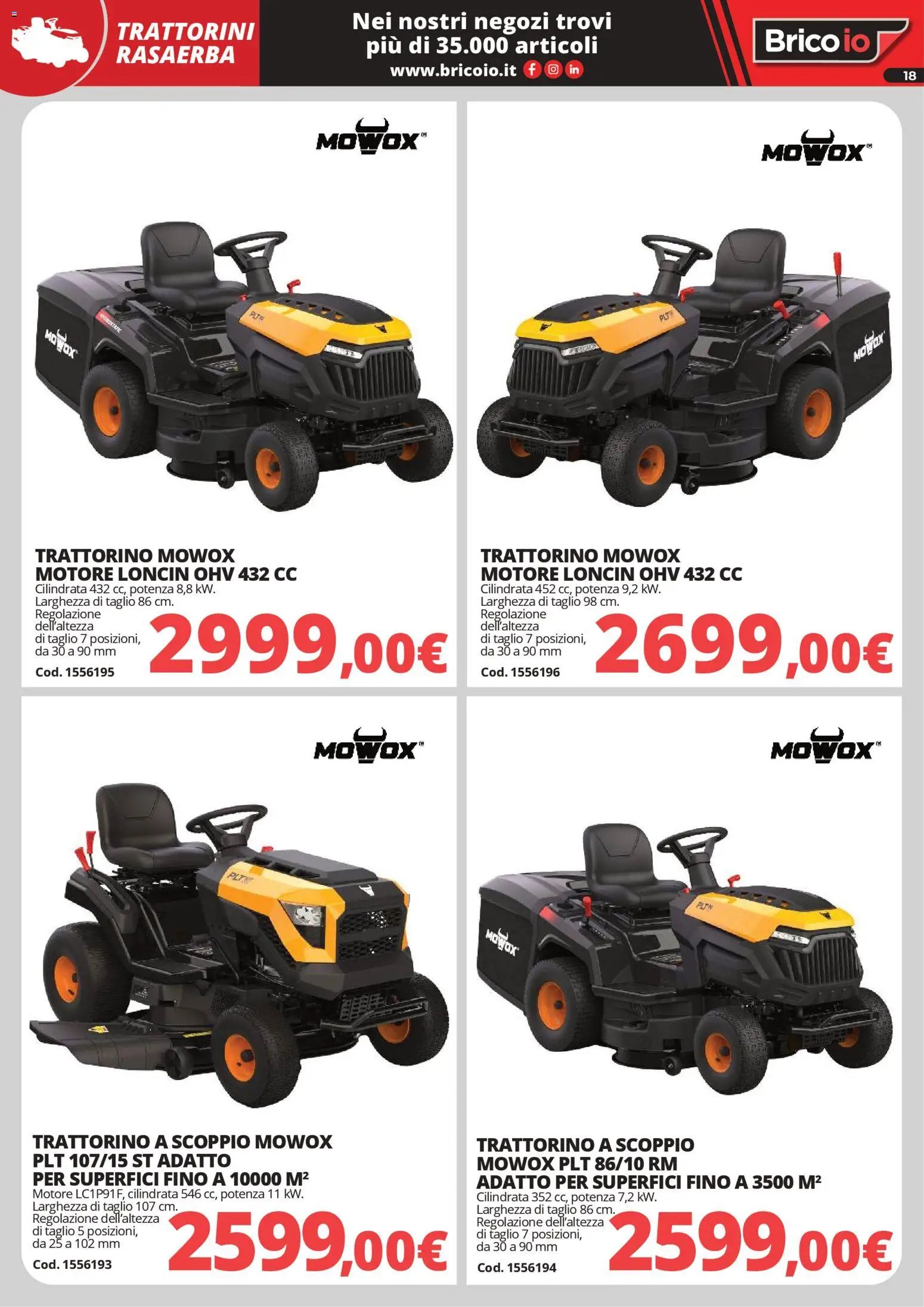 Brico io volantino Macchine da giardino (2026-03-30 - 2026-08-31)