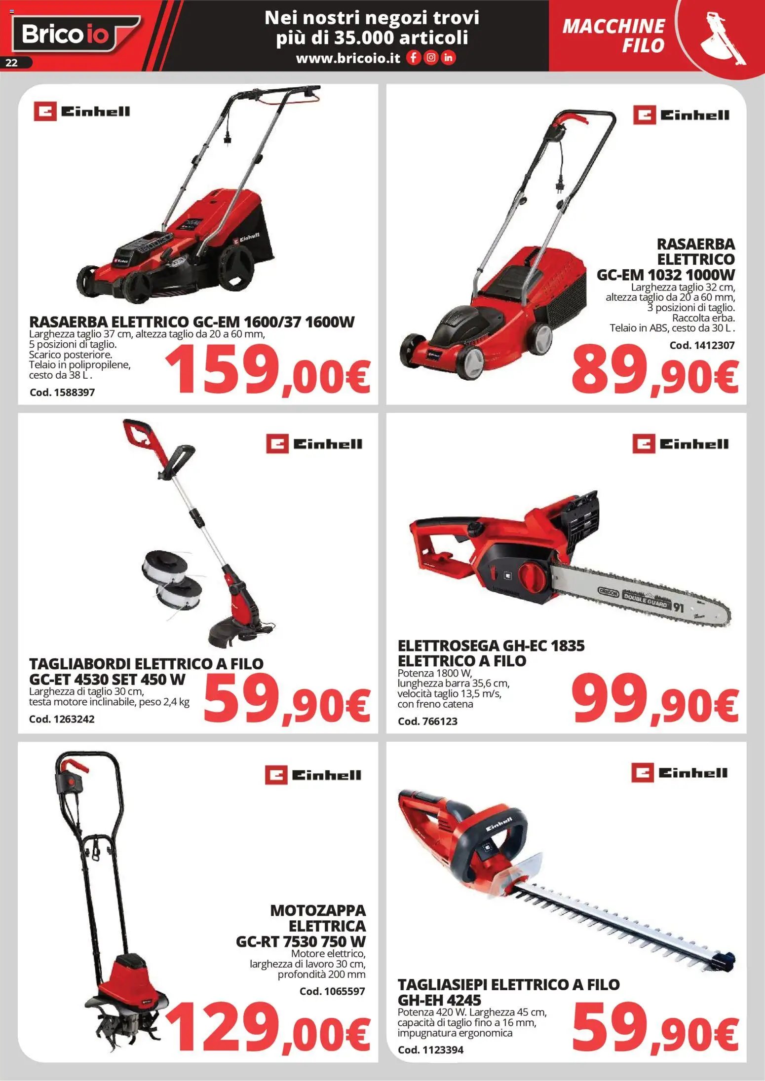 Brico io volantino Macchine da giardino (2026-03-30 - 2026-08-31)