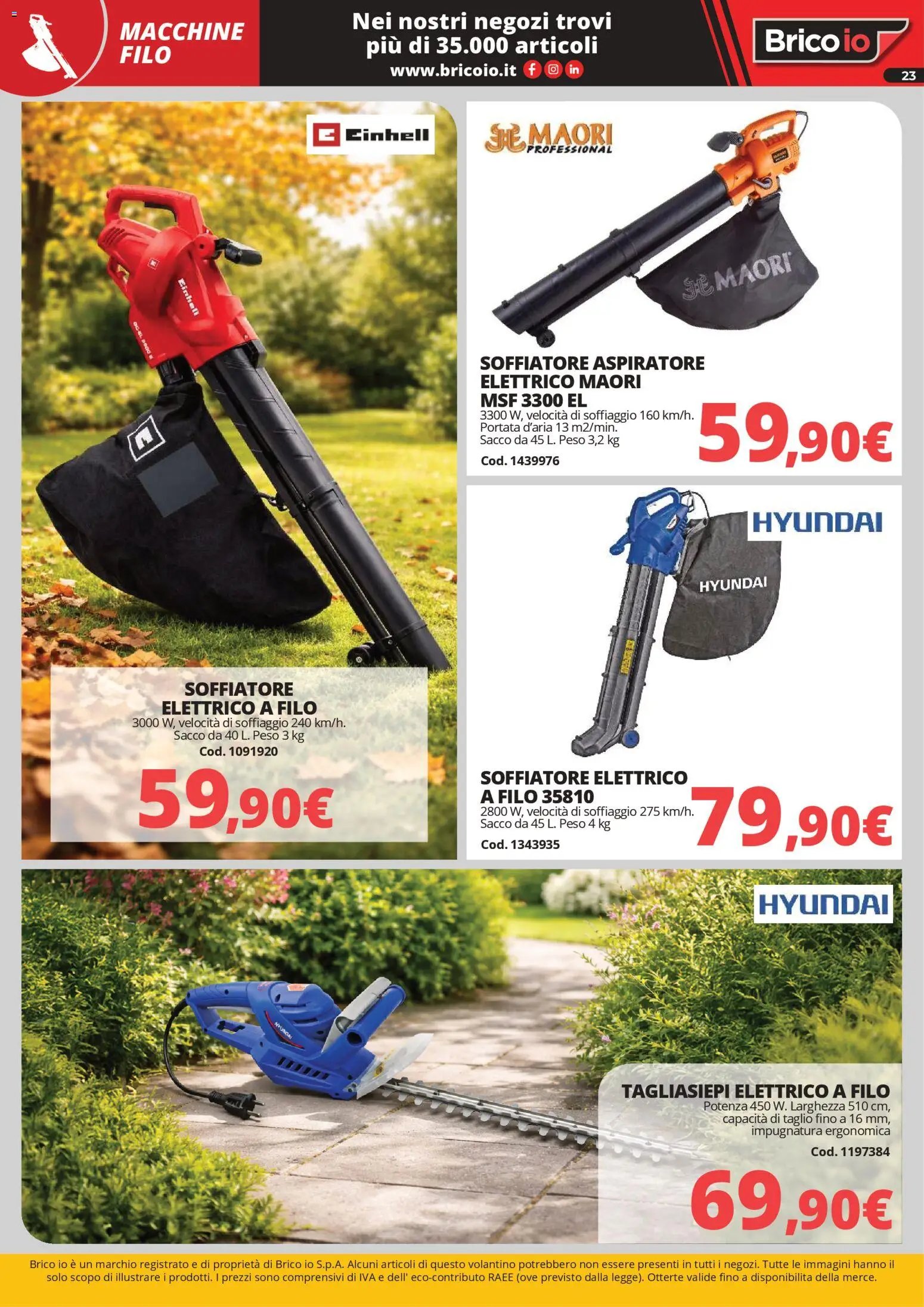 Brico io volantino Macchine da giardino (2026-03-30 - 2026-08-31)
