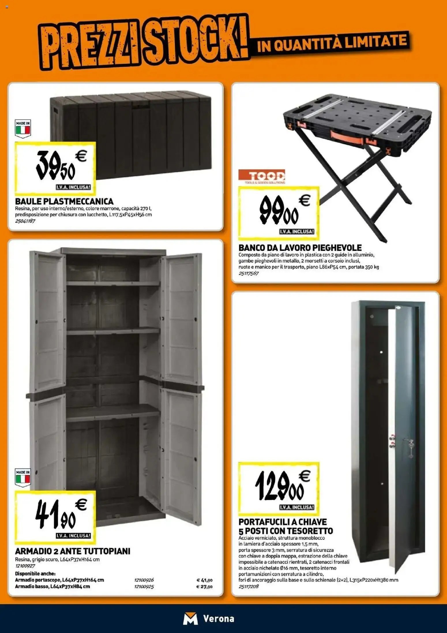 TECNOMAT - Straordinari prezzi stock!