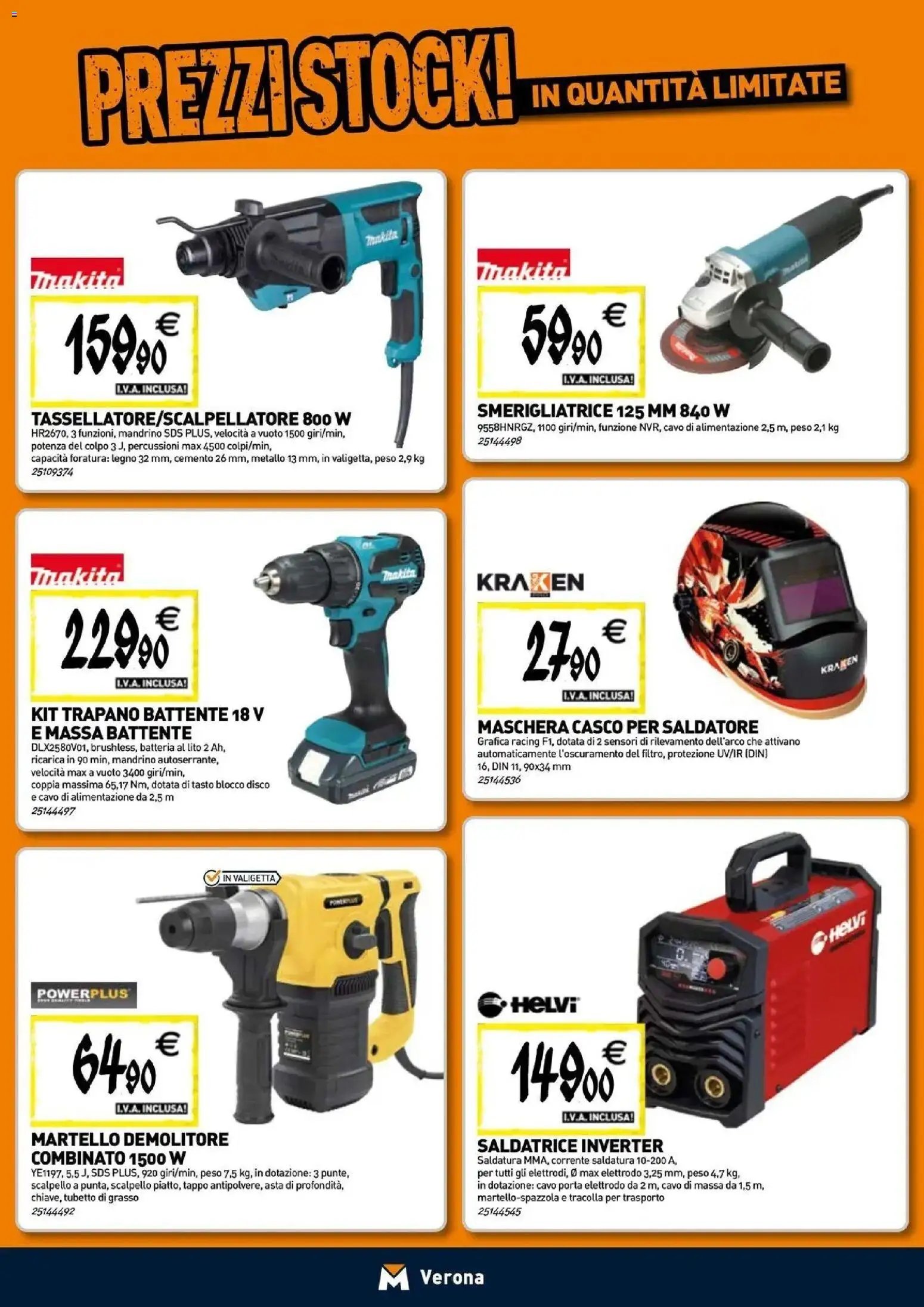 TECNOMAT - Straordinari prezzi stock!