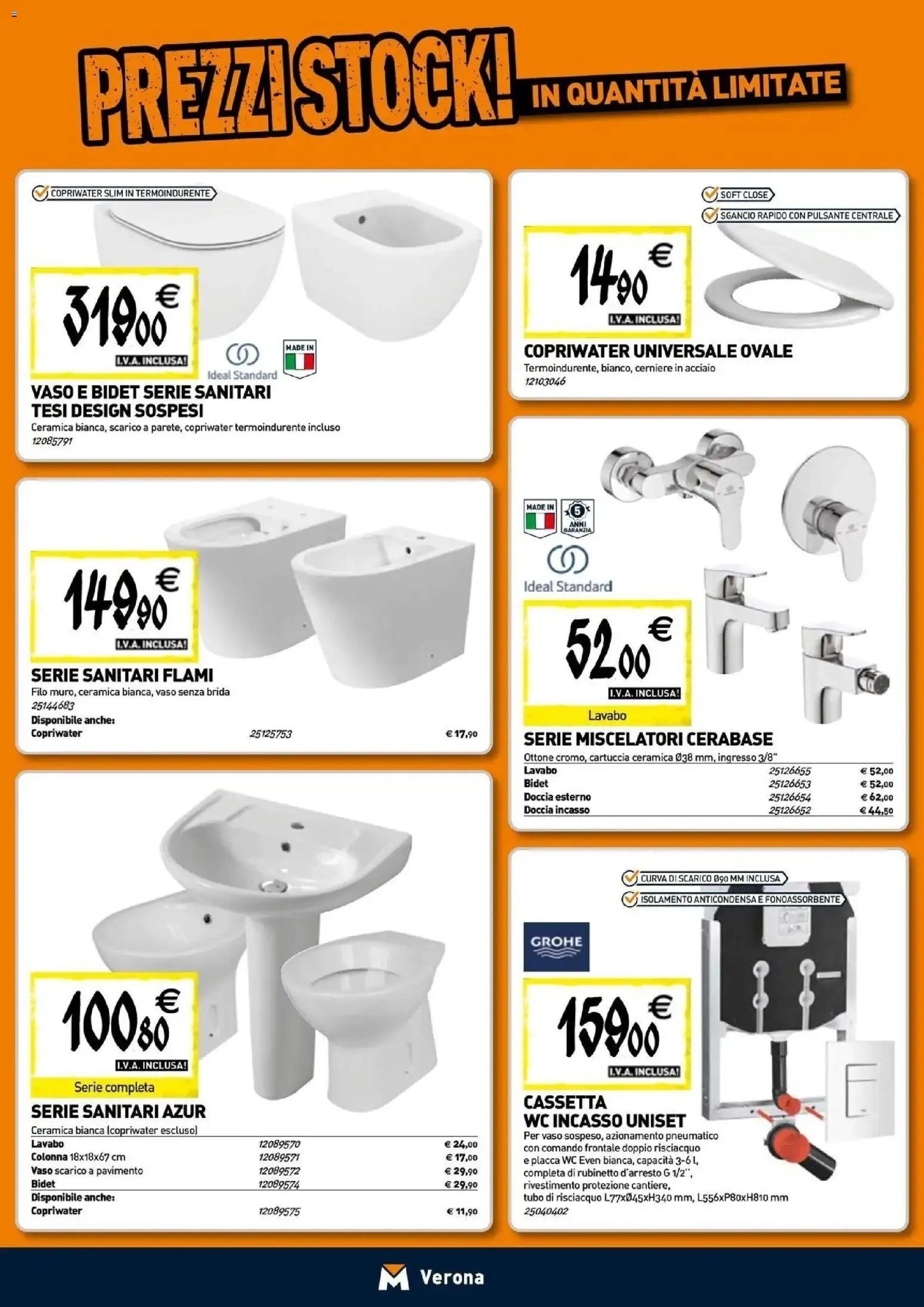 TECNOMAT - Straordinari prezzi stock!