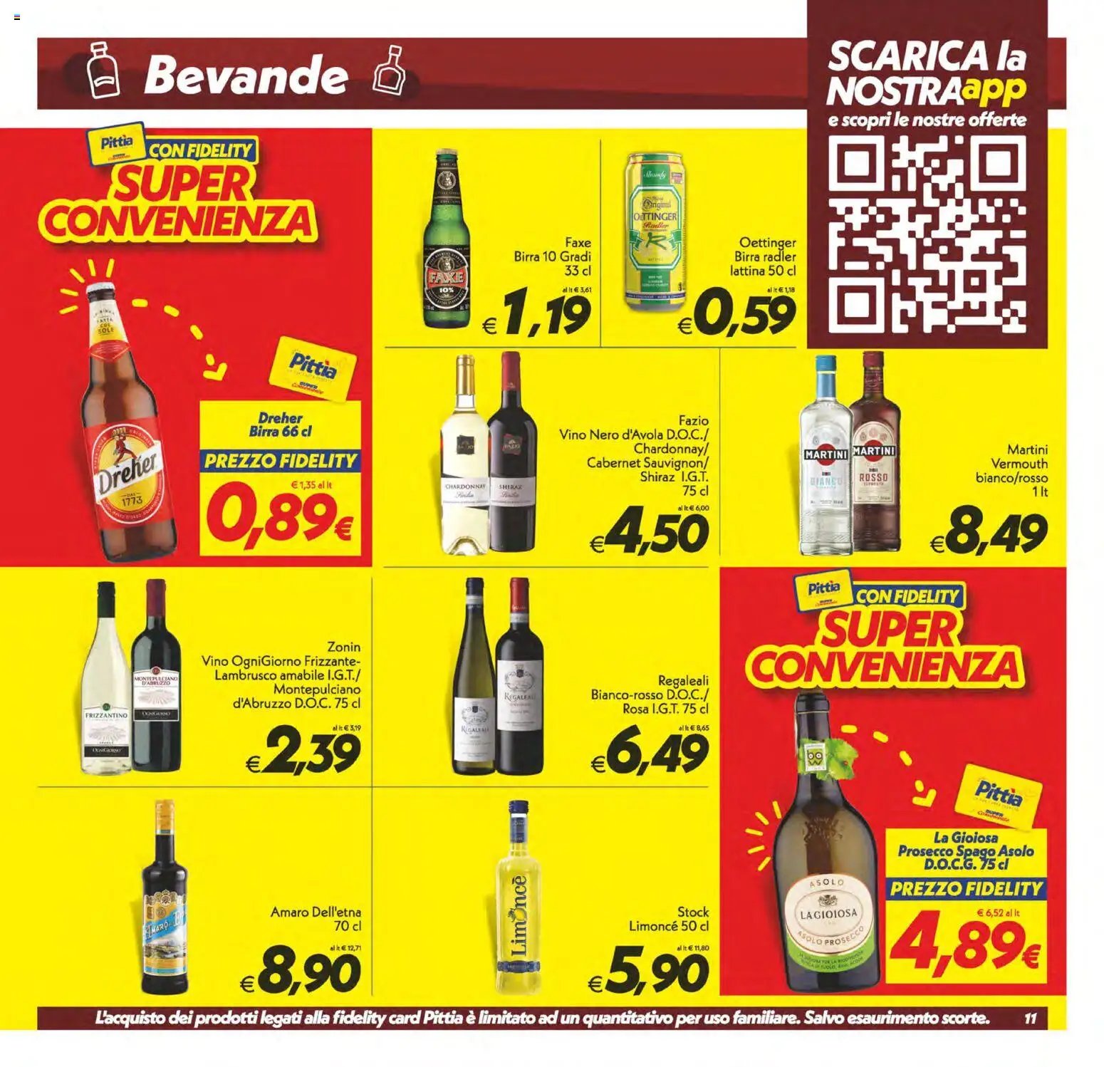 SuperConveniente volantino Gela, Vittoria