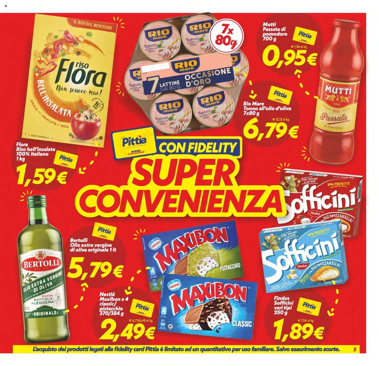 SuperConveniente volantino Gela, Vittoria