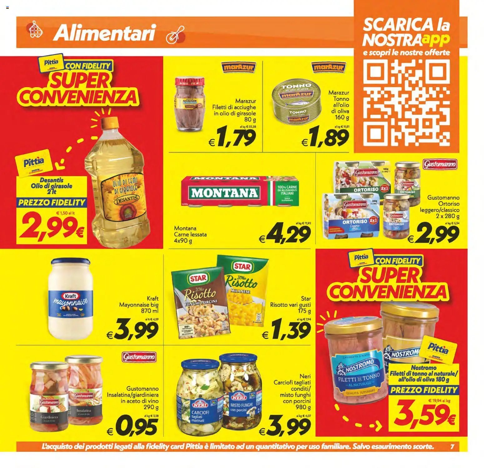 SuperConveniente volantino Gela, Vittoria