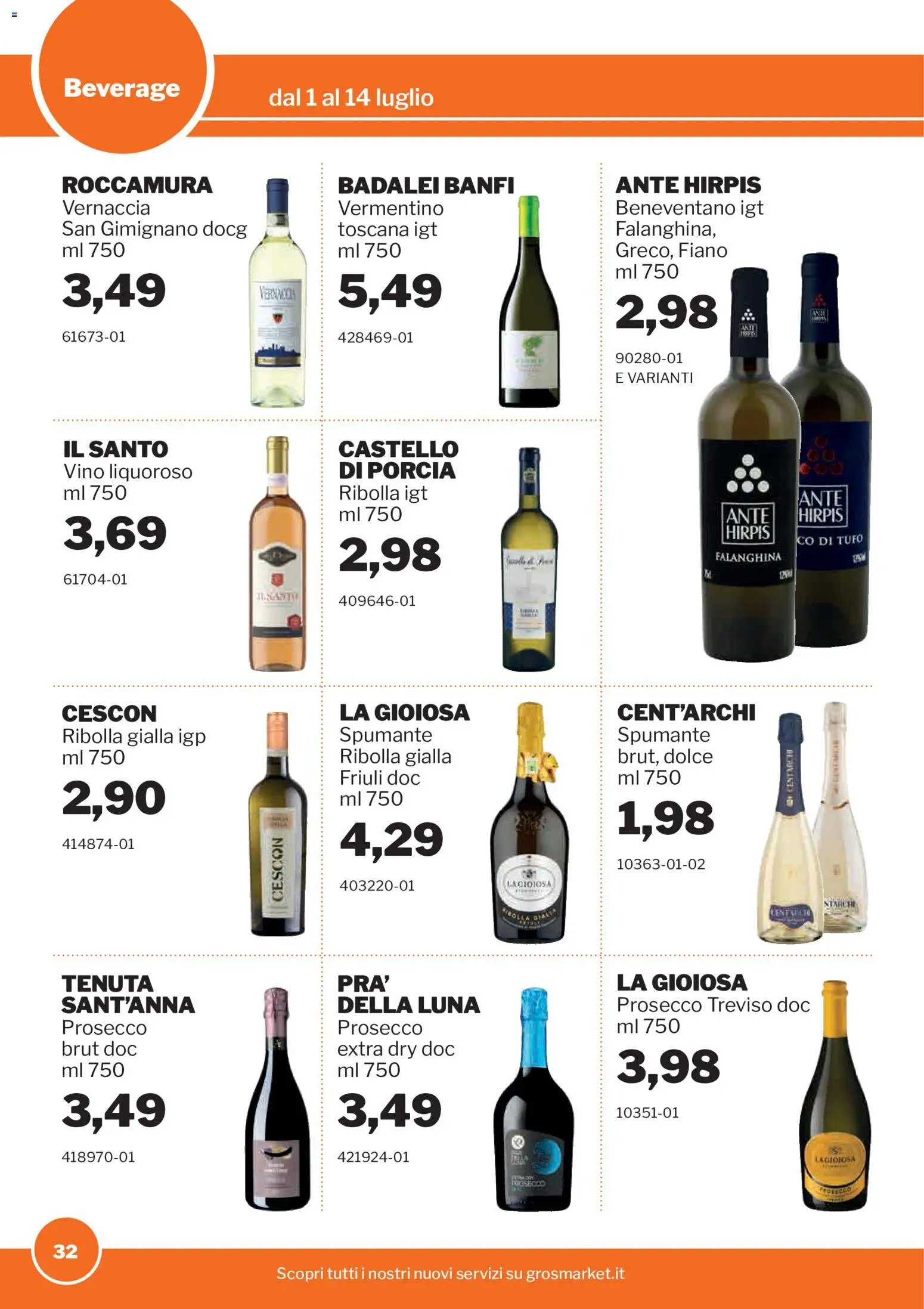 Sogegross volantino