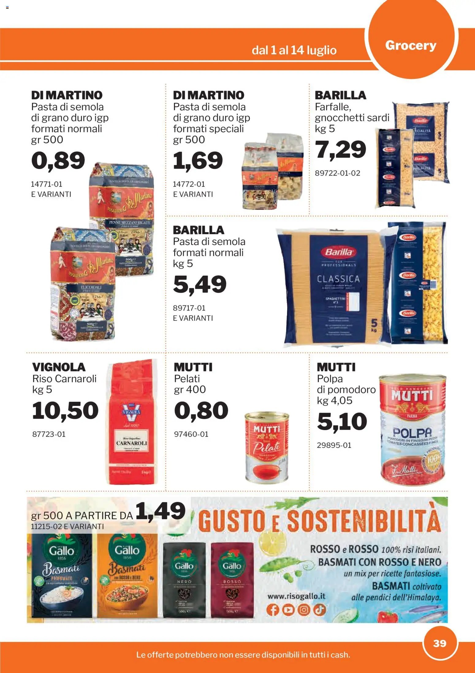 Sogegross volantino