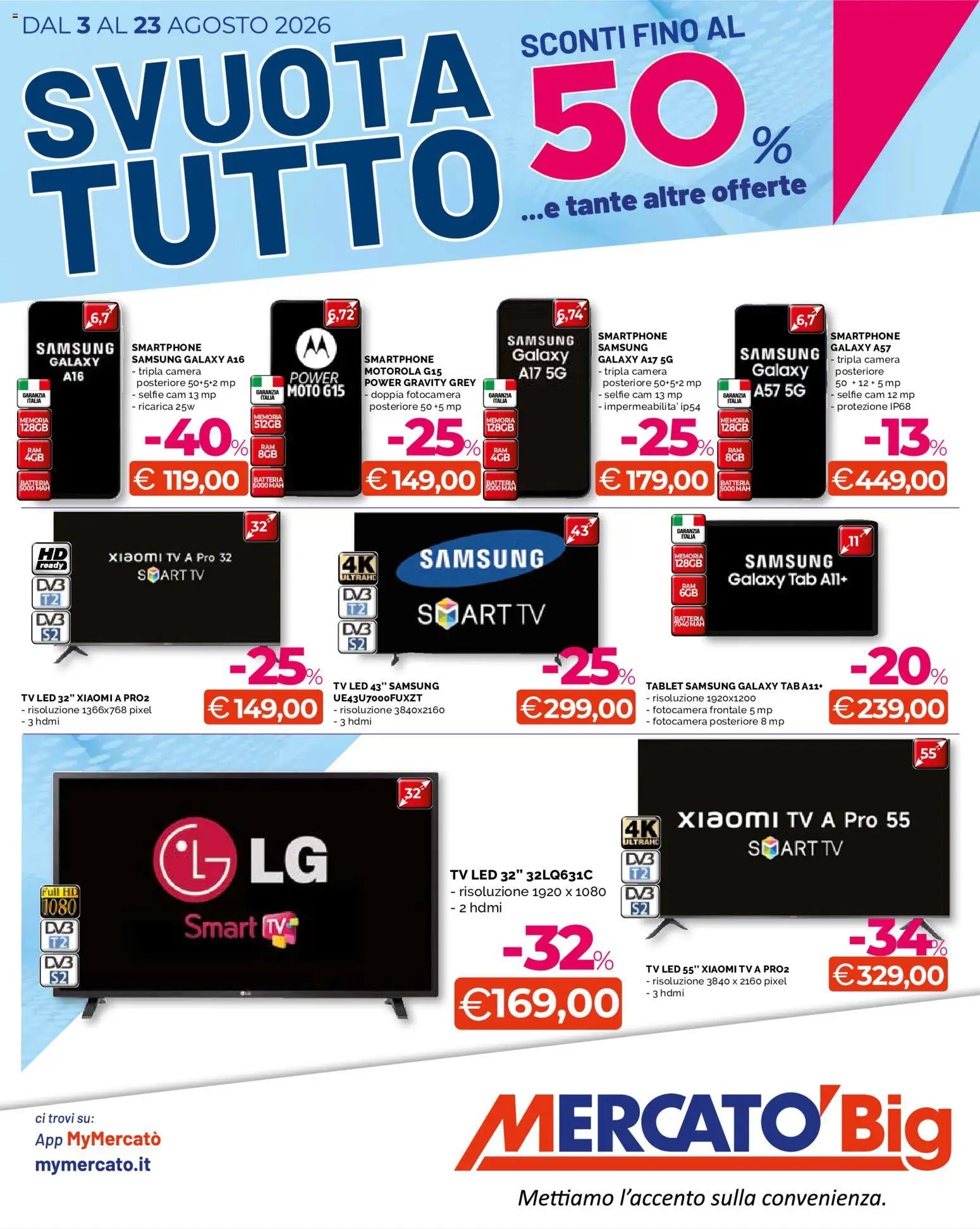 Mercatò volantino Big Svuota Tutto
