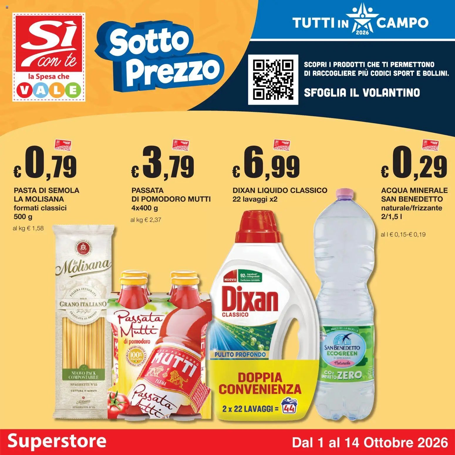 Sì con Te volantino Superstore