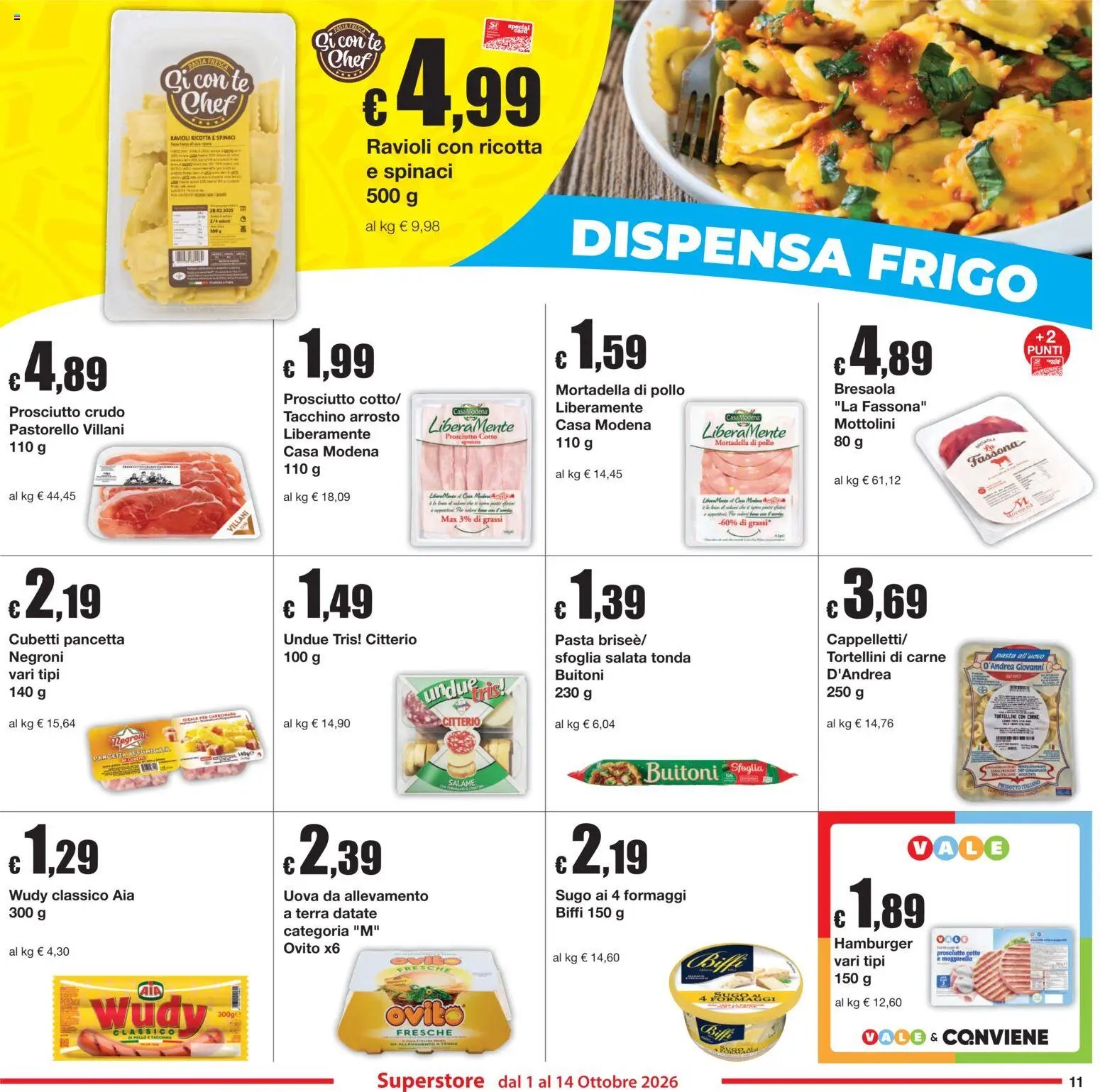 Sì con Te volantino Superstore