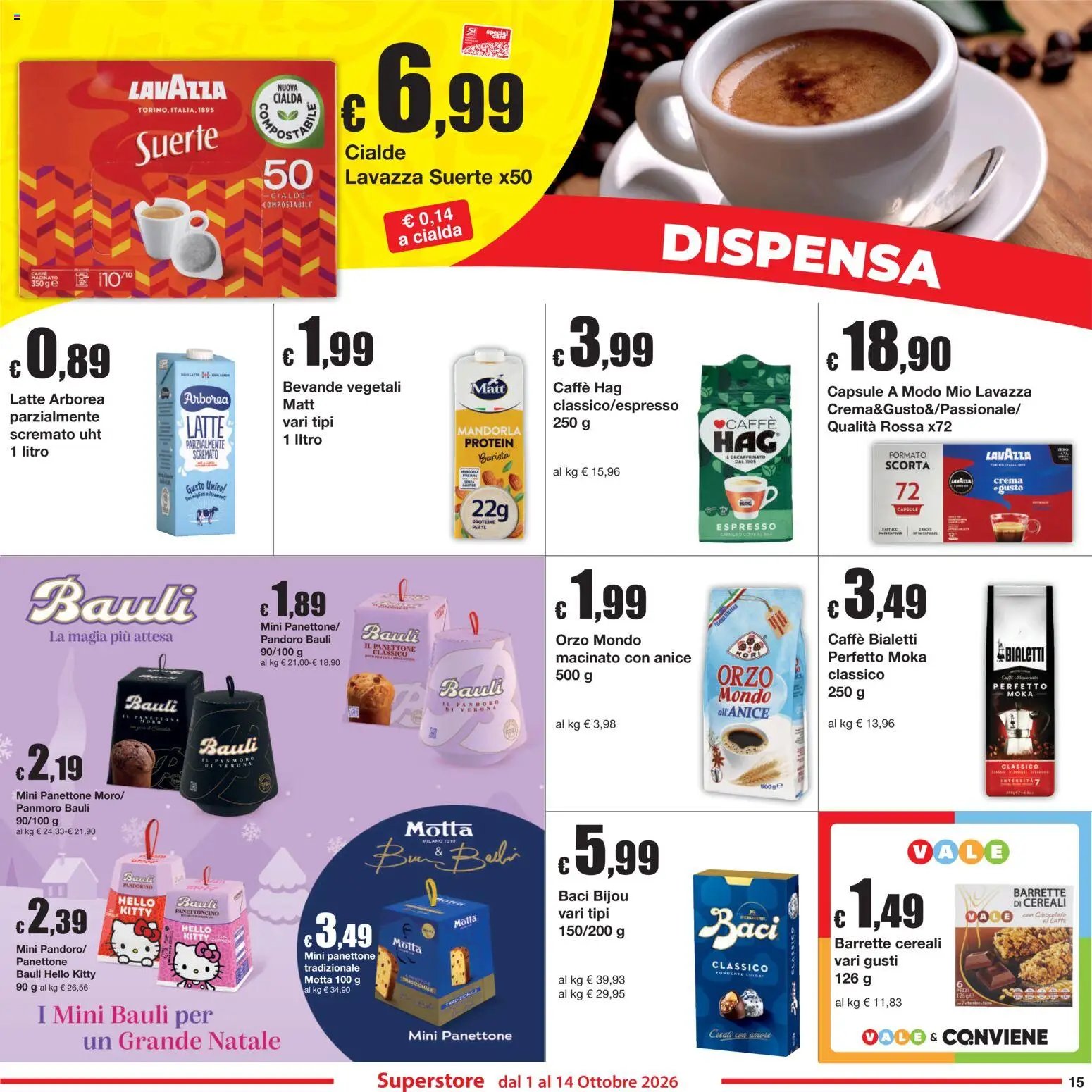 Sì con Te volantino Superstore