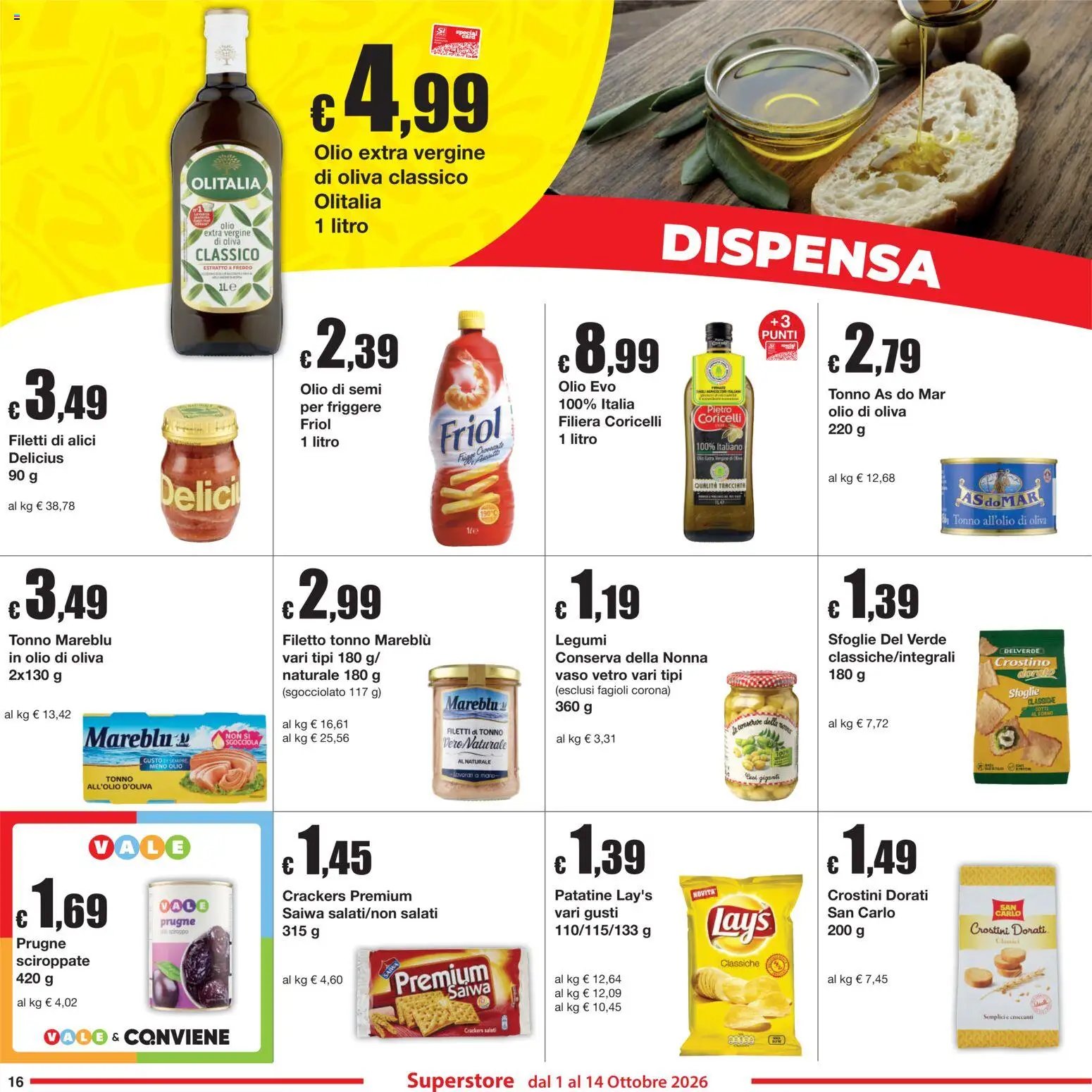 Sì con Te volantino Superstore