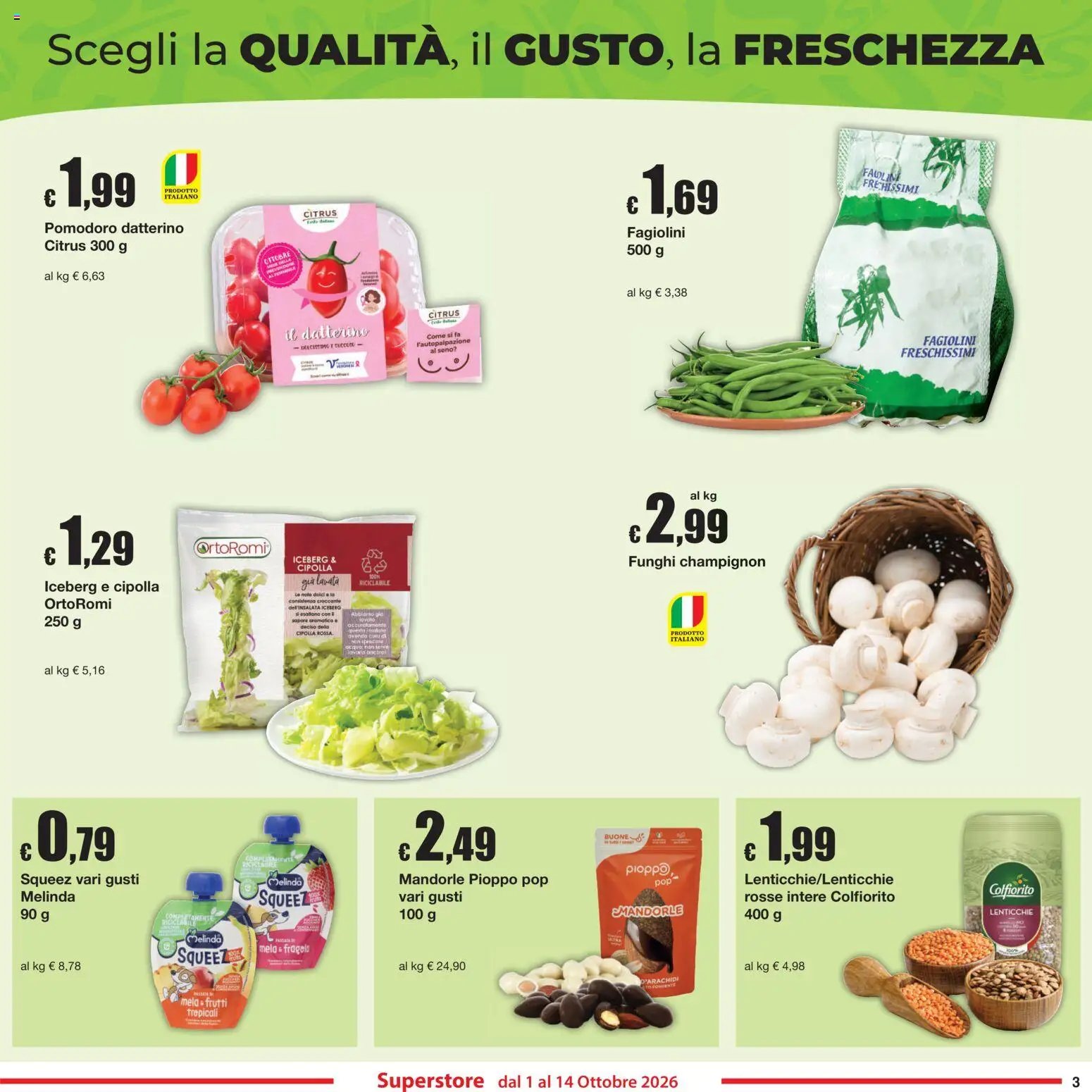 Sì con Te volantino Superstore