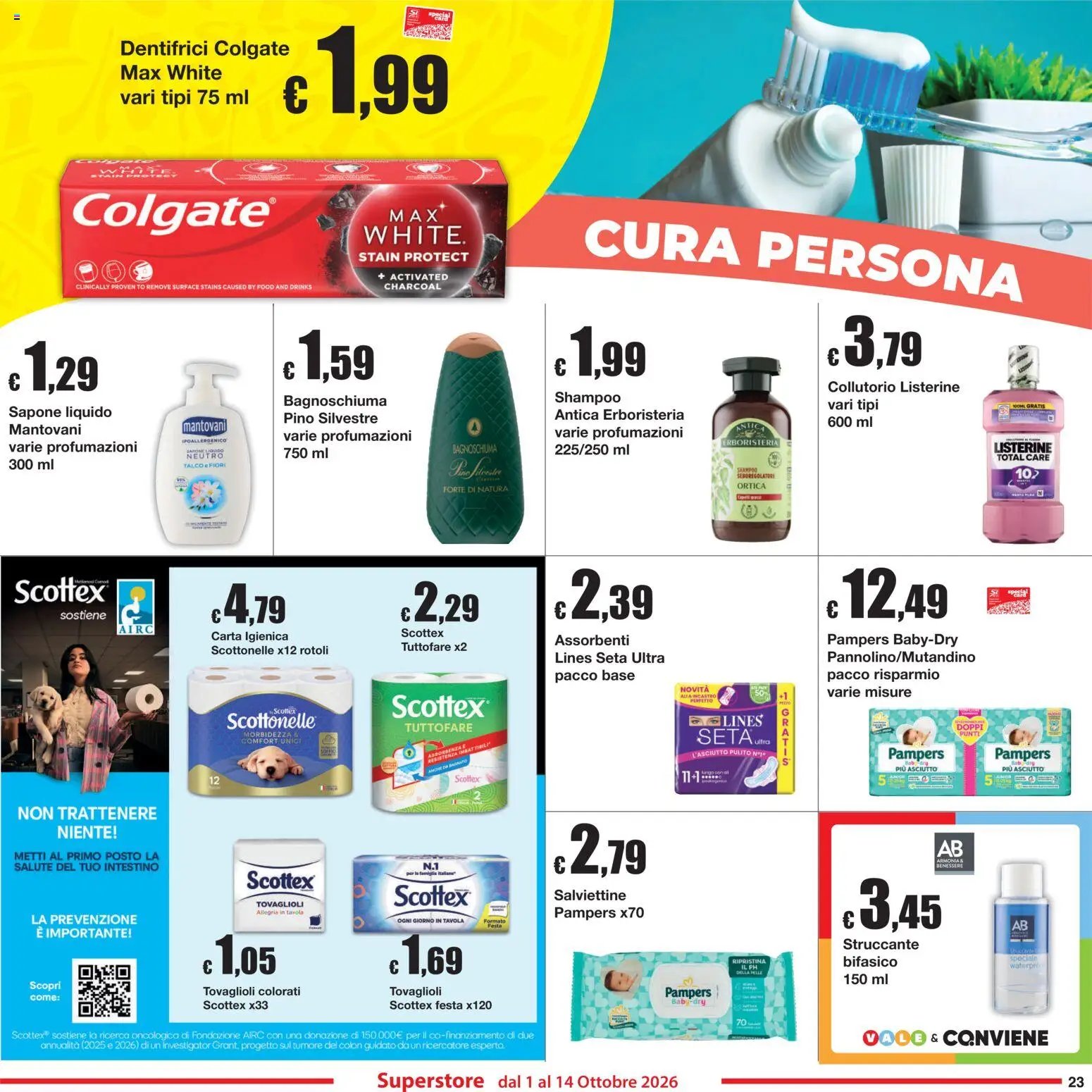 Sì con Te volantino Superstore