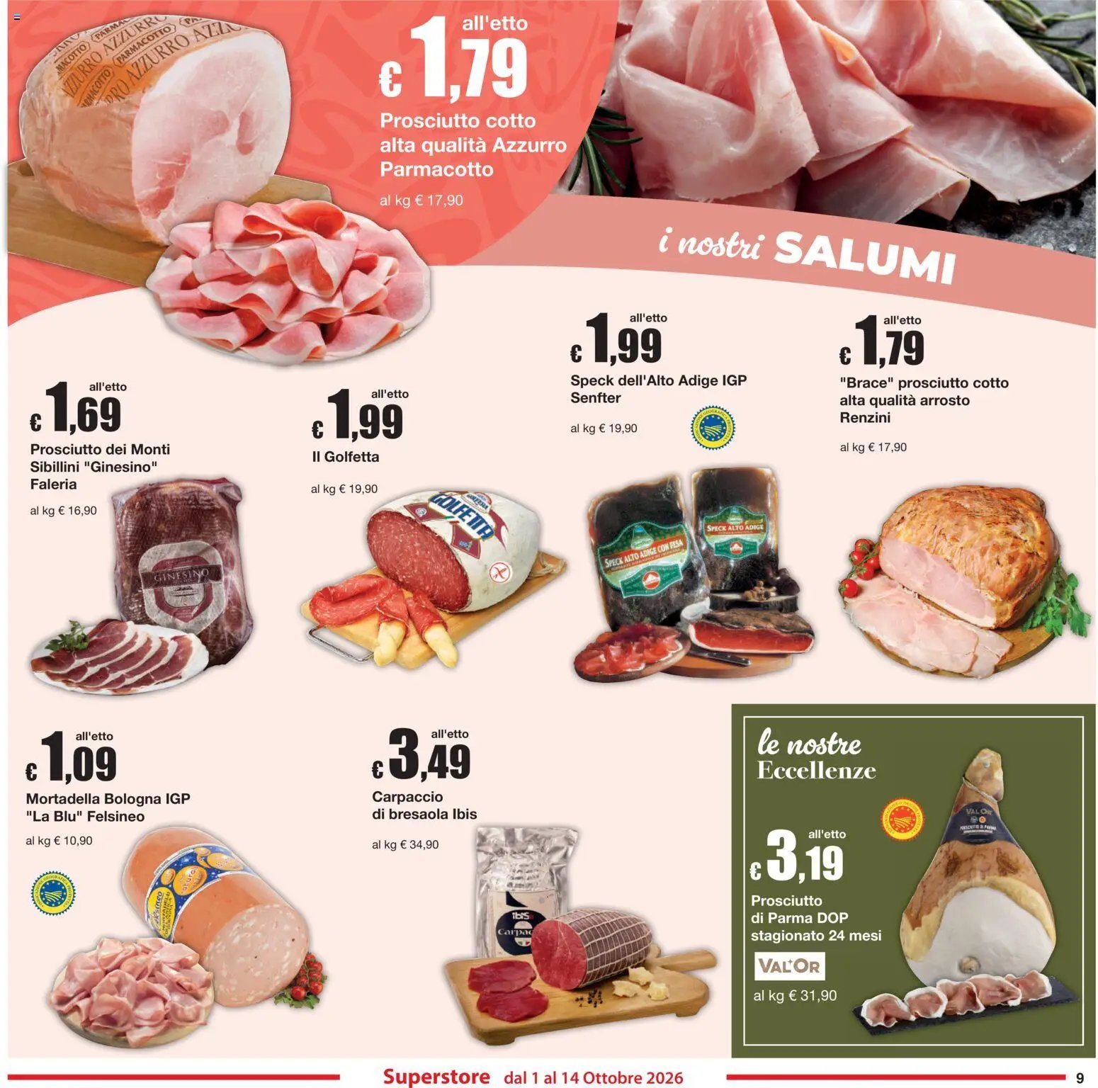 Sì con Te volantino Superstore