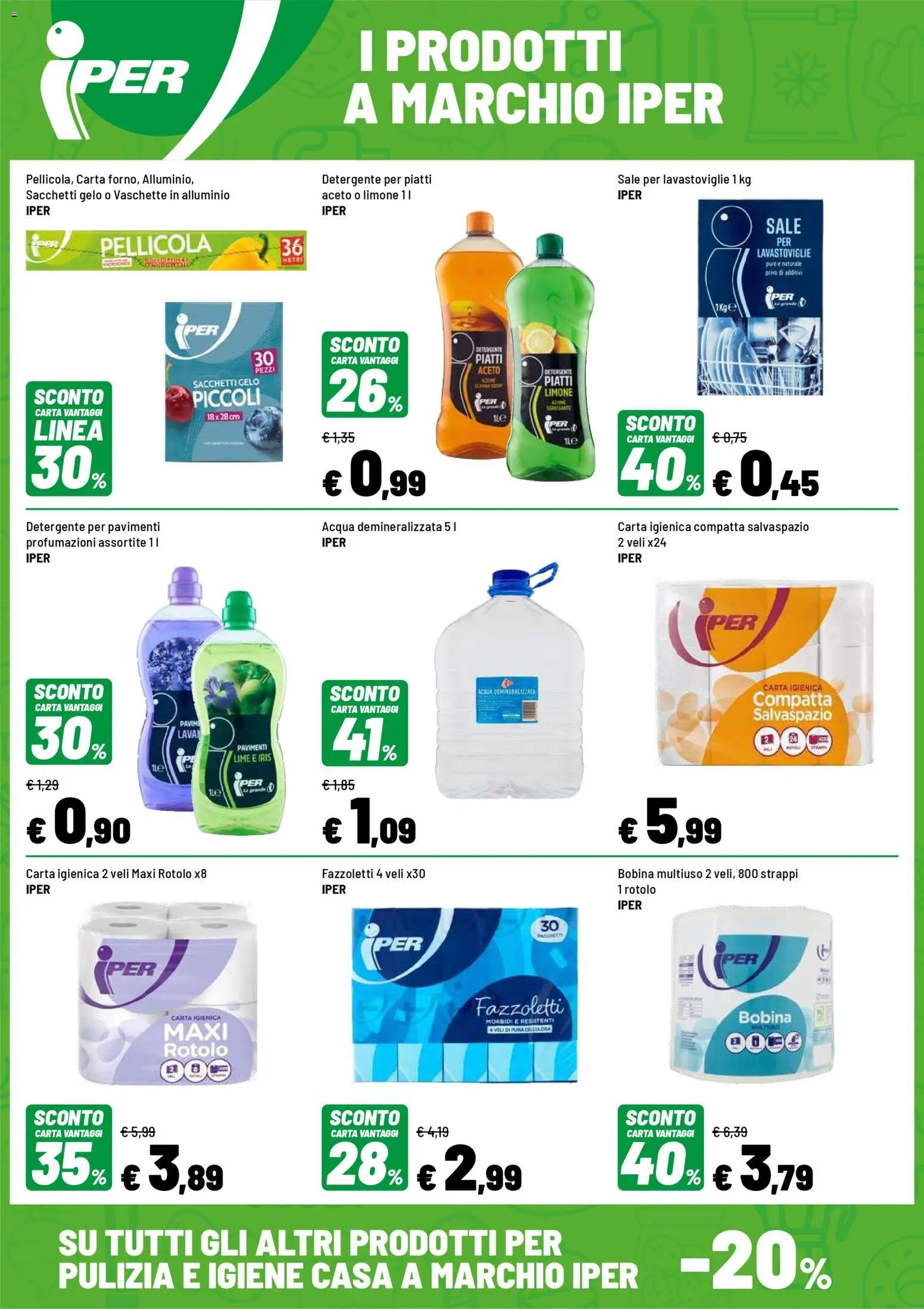 Iper volantino Pulizie di Primavera (2026-04-07 - 2026-04-26)