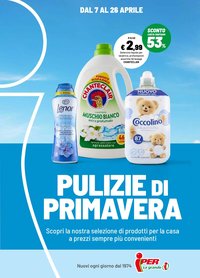 Iper volantino Pulizie di Primavera (2026-04-07 - 2026-04-26)