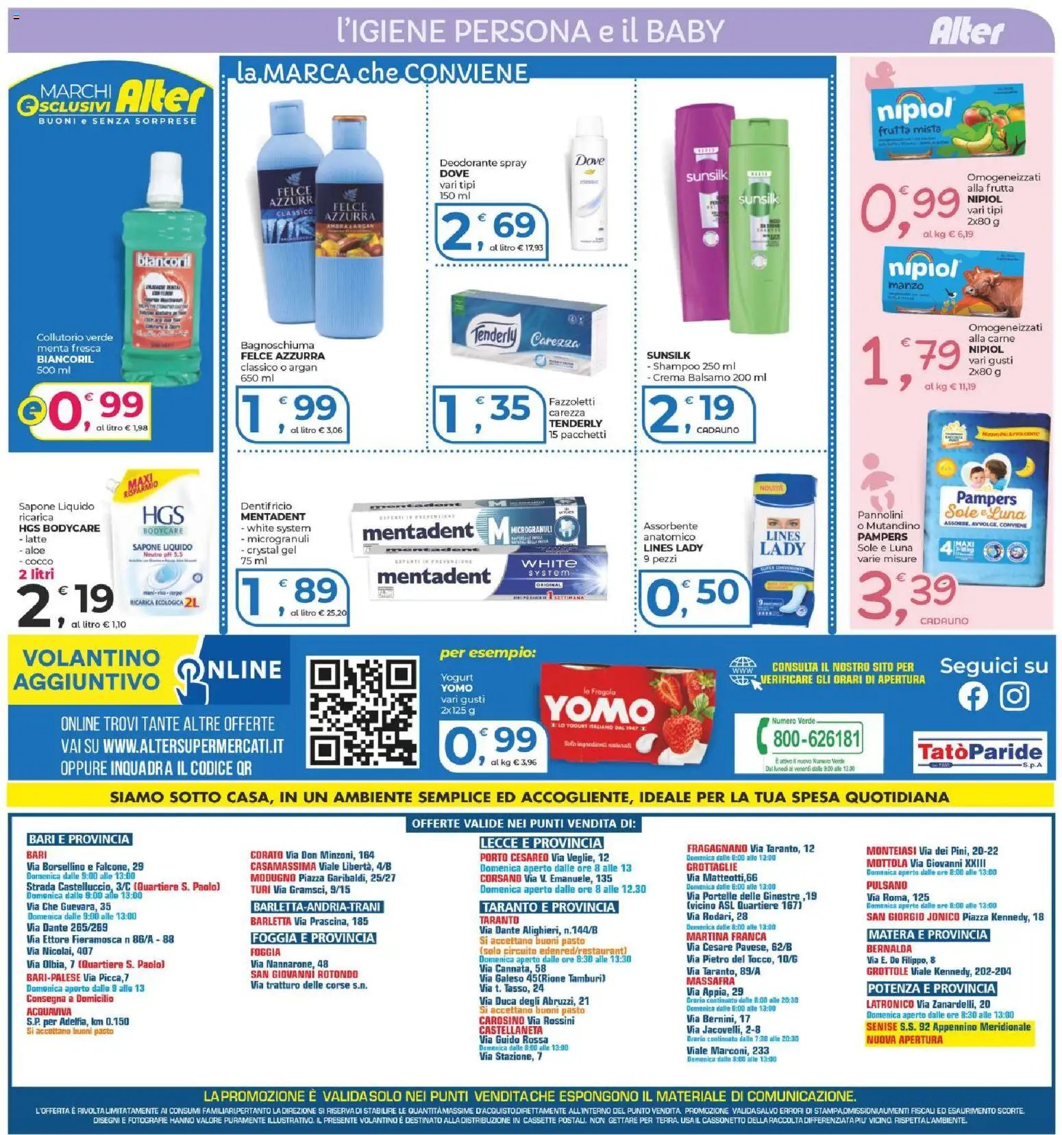 Alter Discount volantino