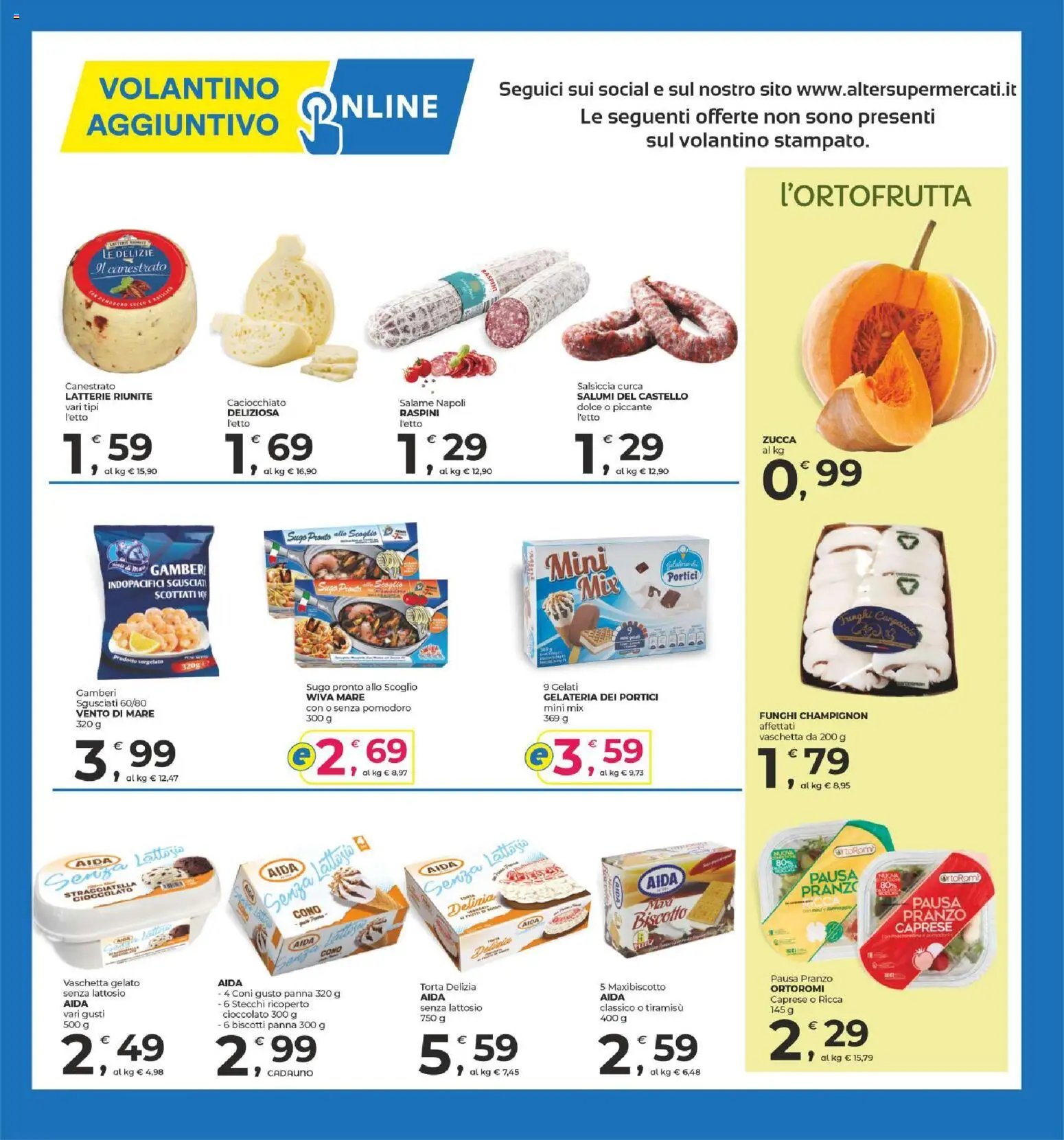 Alter Discount volantino