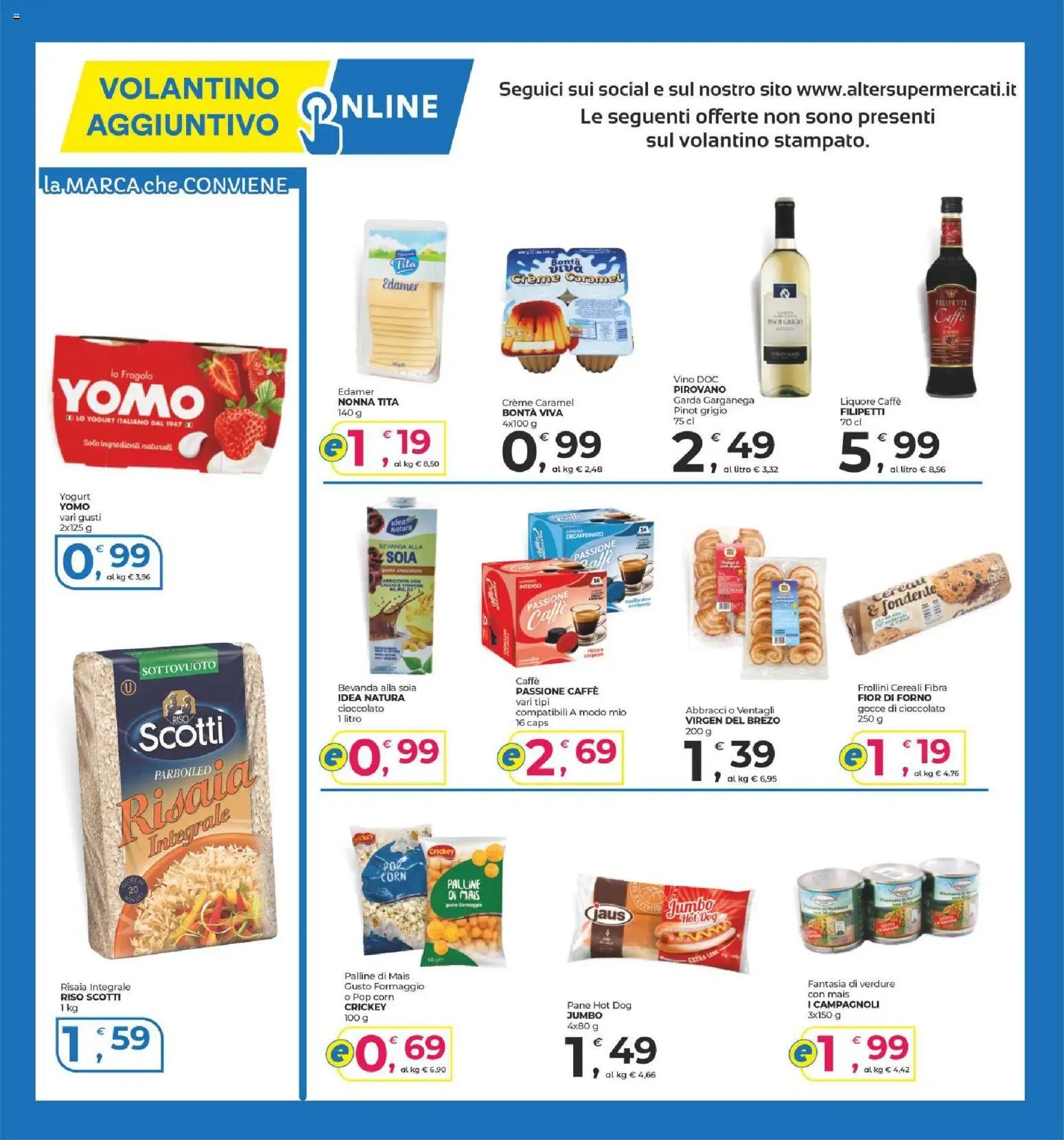 Alter Discount volantino
