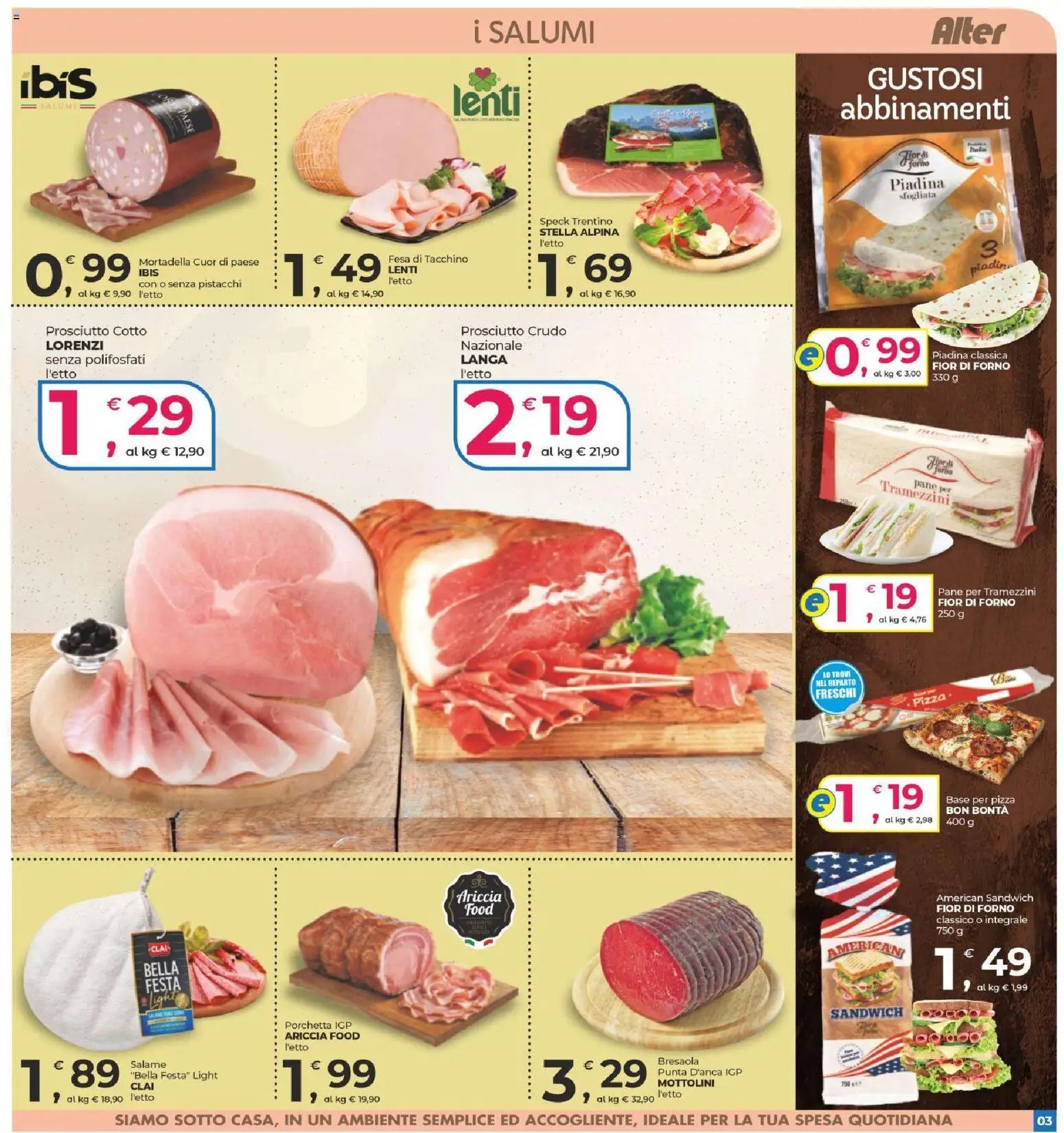 Alter Discount volantino