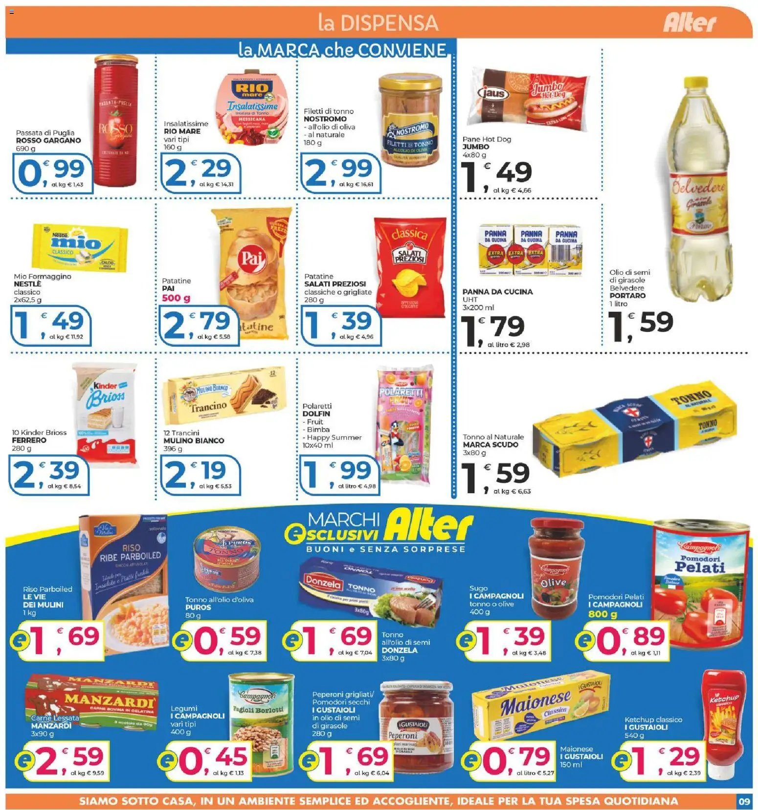 Alter Discount volantino
