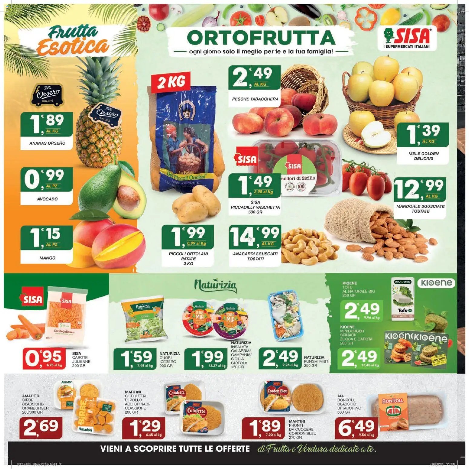 SISA volantino