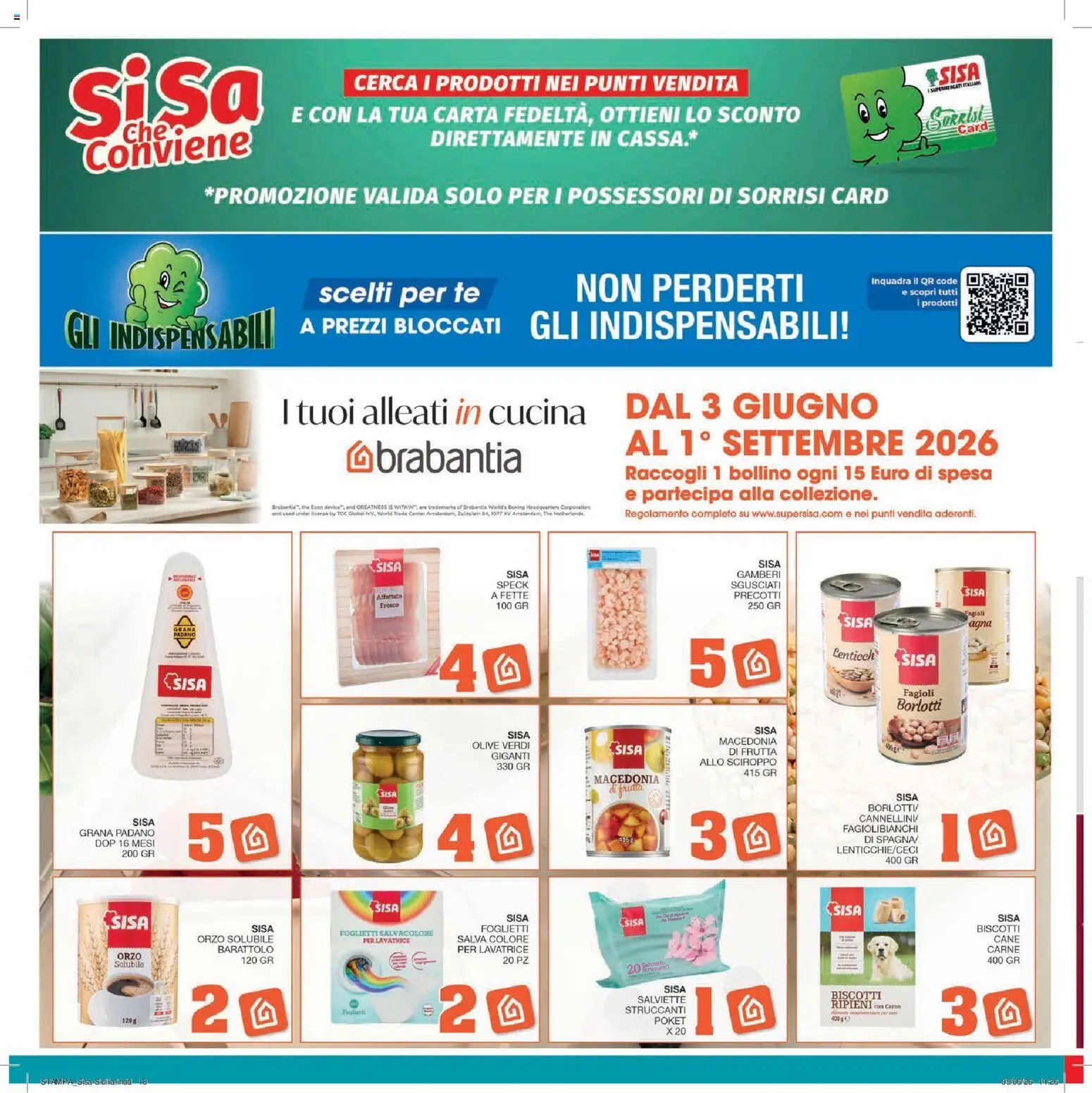 SISA volantino