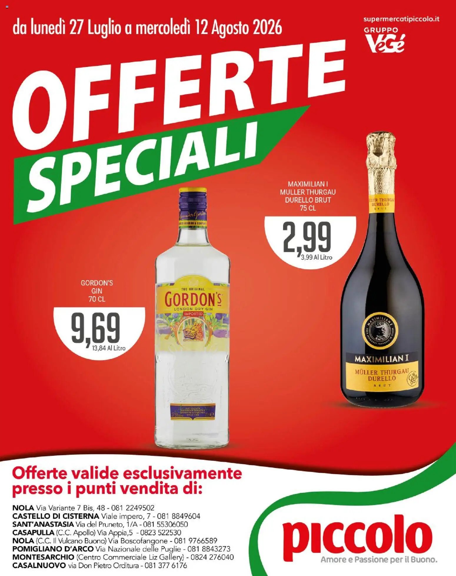Piccolo volantino Offerte Speciali