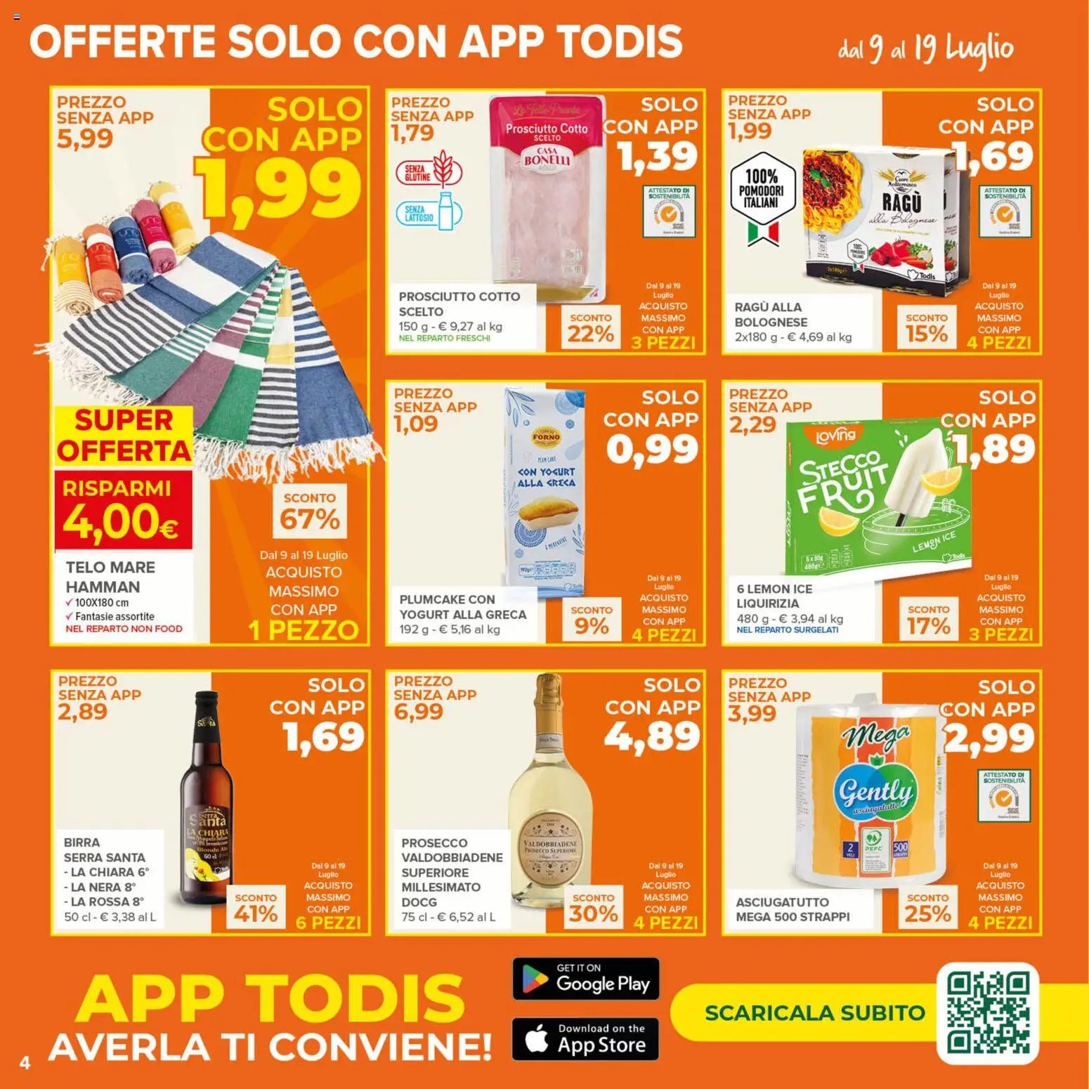 Todis volantino Lazio