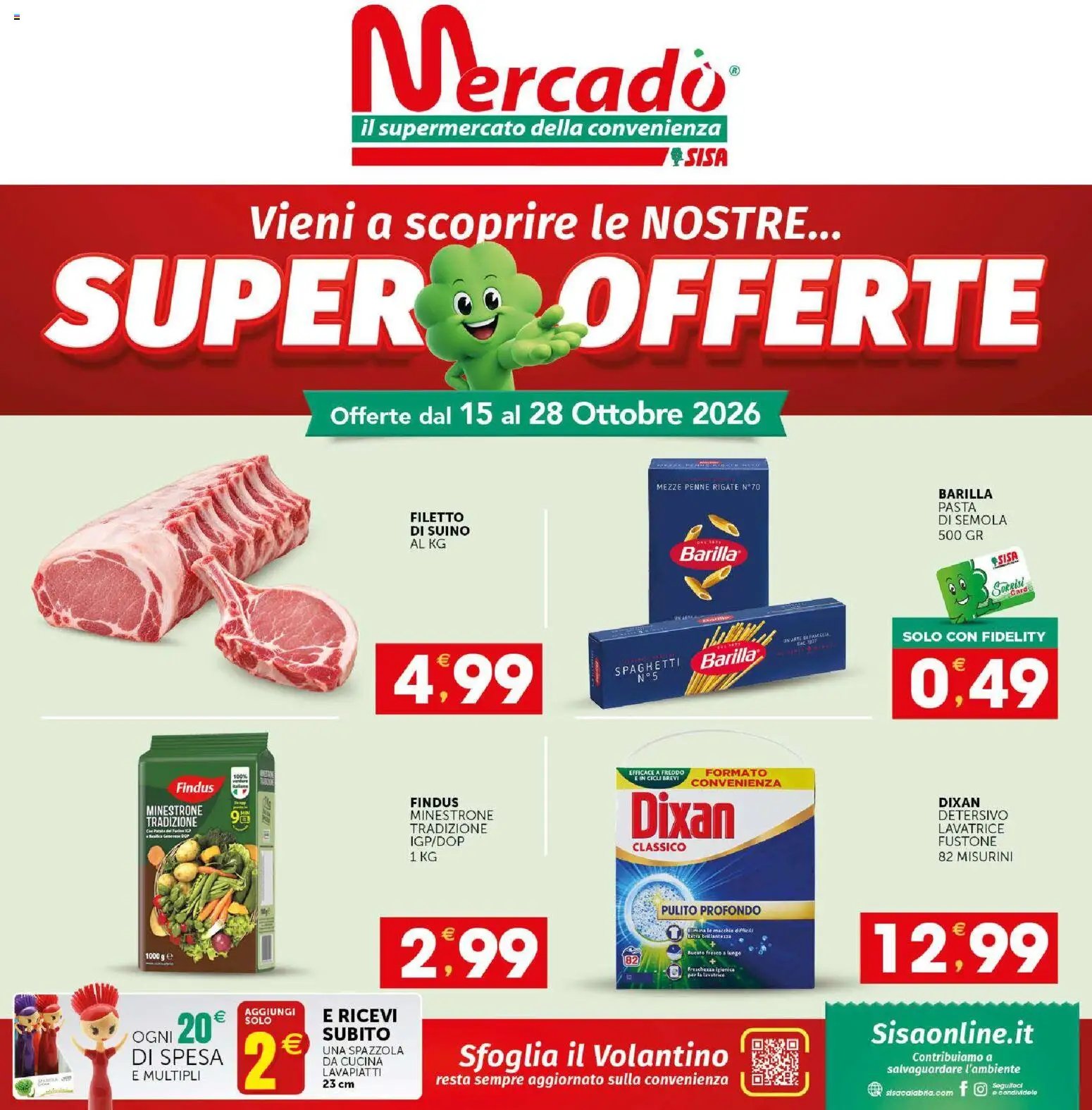 SISA volantino Mercadò