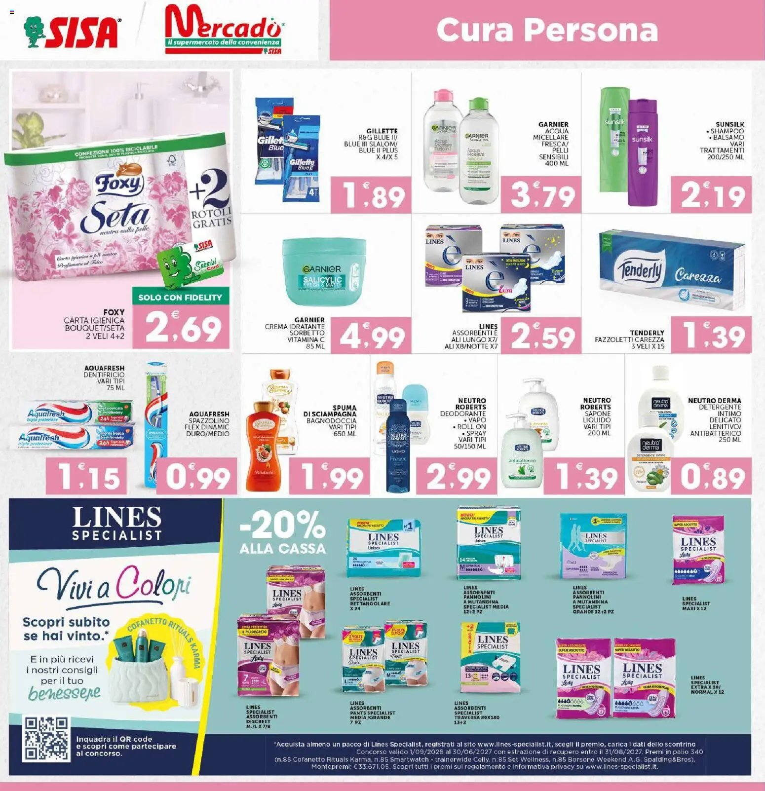 SISA volantino Mercadò