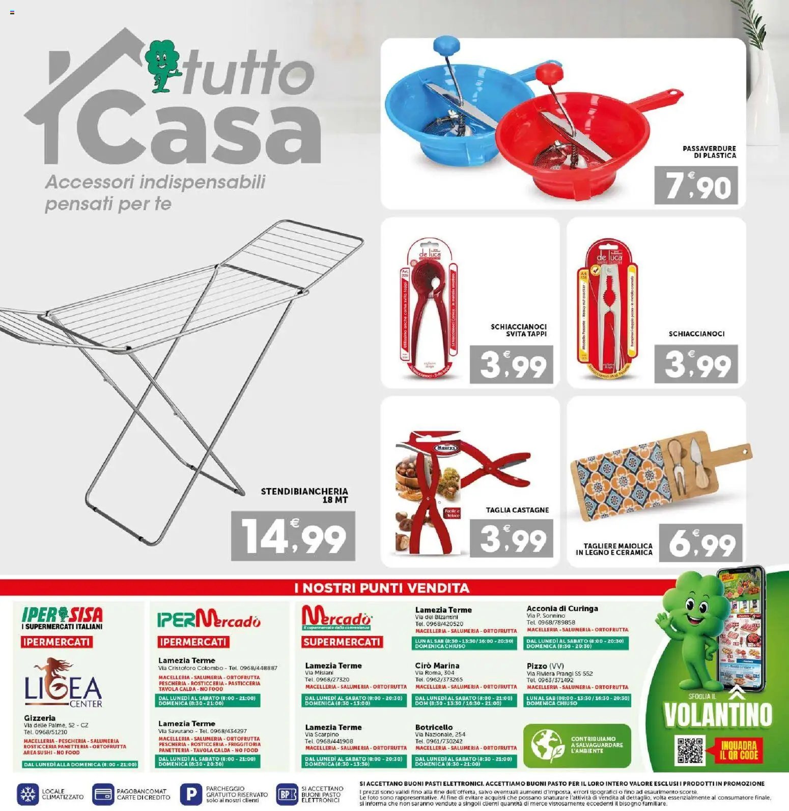 SISA volantino Mercadò