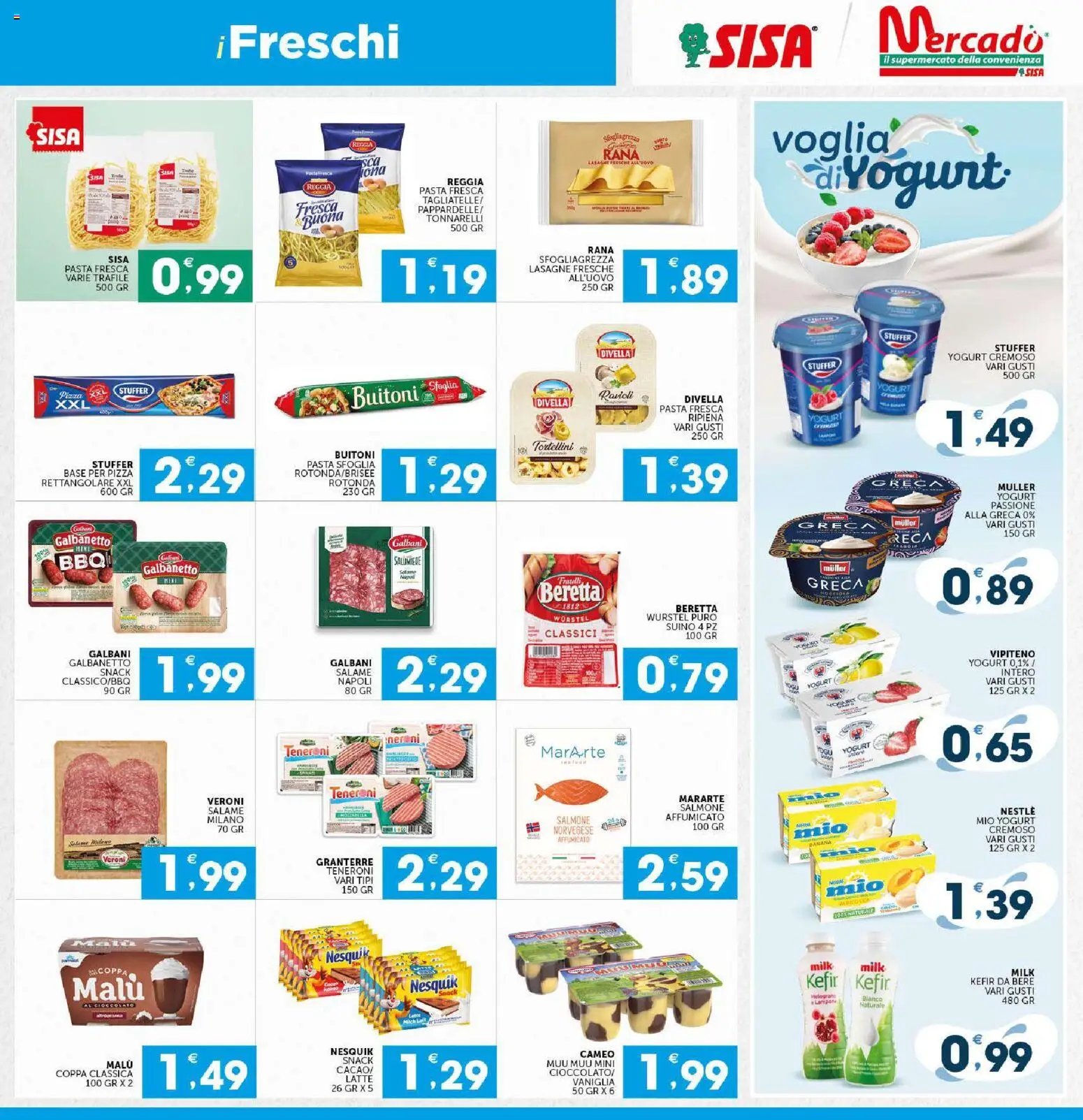 SISA volantino Mercadò