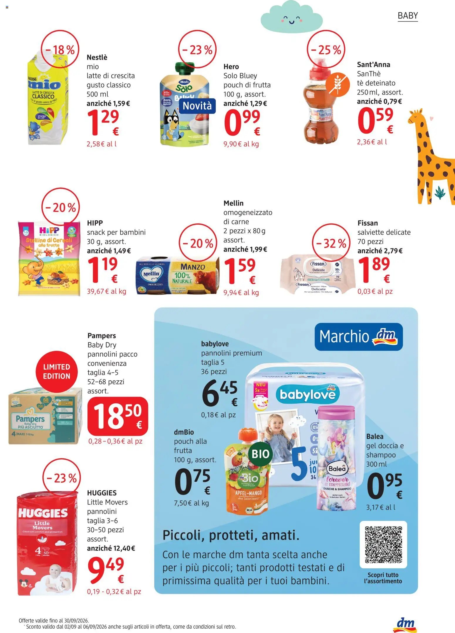 dm drogerie markt volantino Apertura Parma