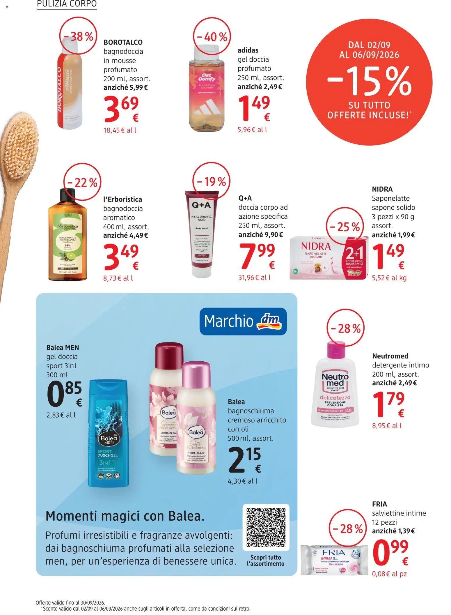 dm drogerie markt volantino Apertura Parma