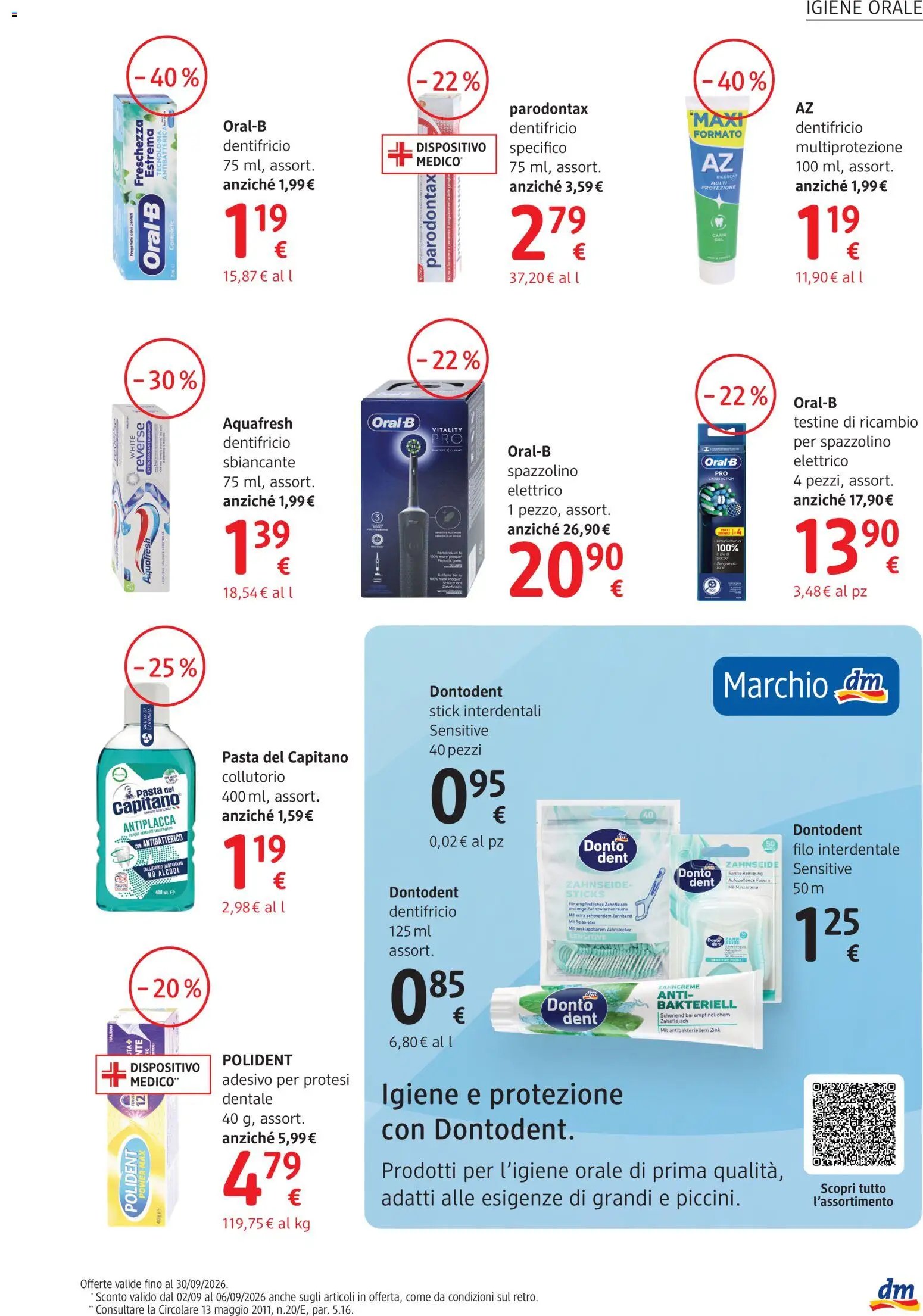 dm drogerie markt volantino Apertura Parma