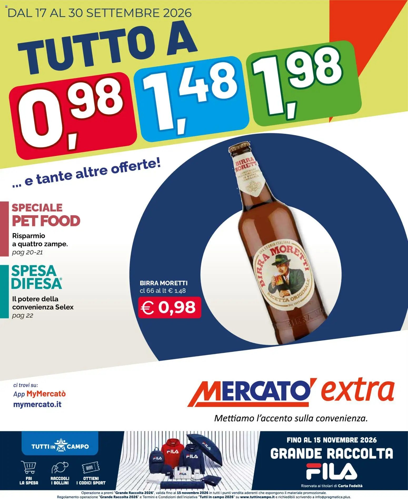 Mercatò volantino Extra