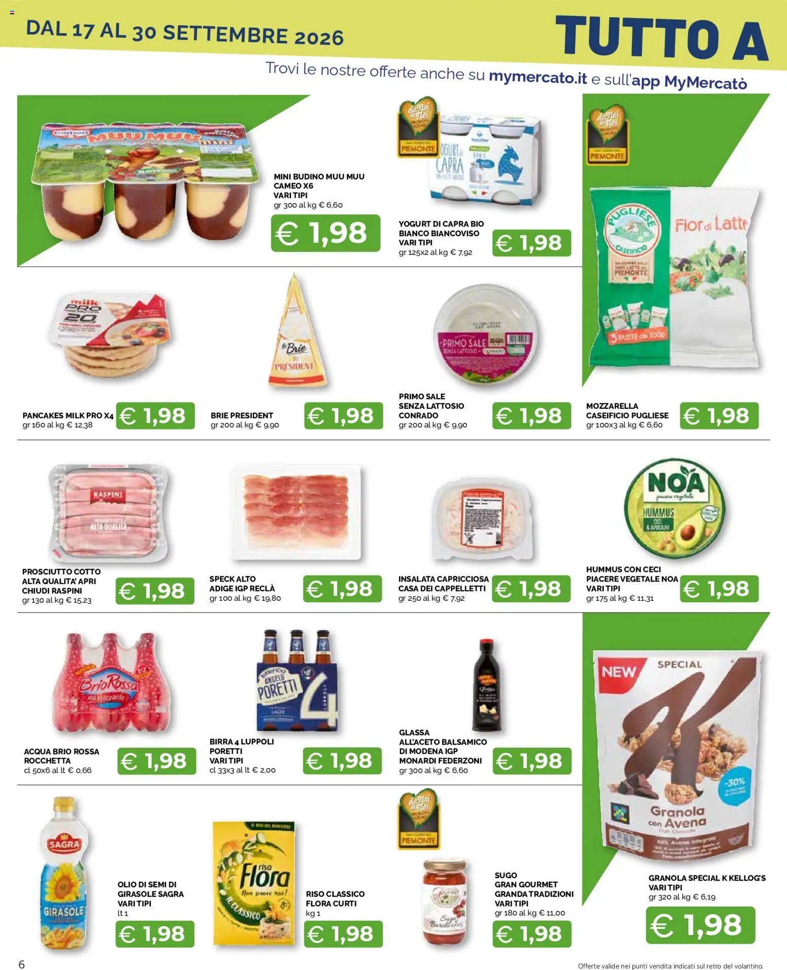Mercatò volantino Extra
